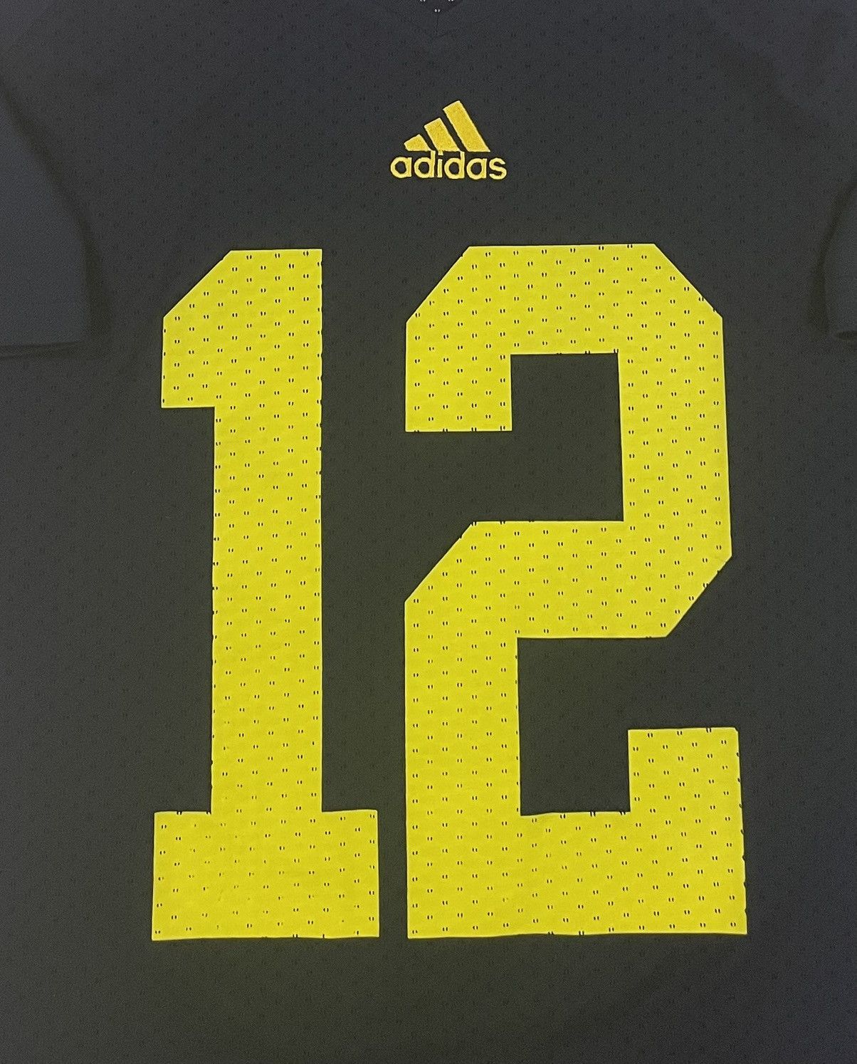Adidas Adidas 2013 NCAA Michigan Wolverines #12 Jersey Men’s Medium Size US M / EU 48-50 / 2 - 3 Thumbnail