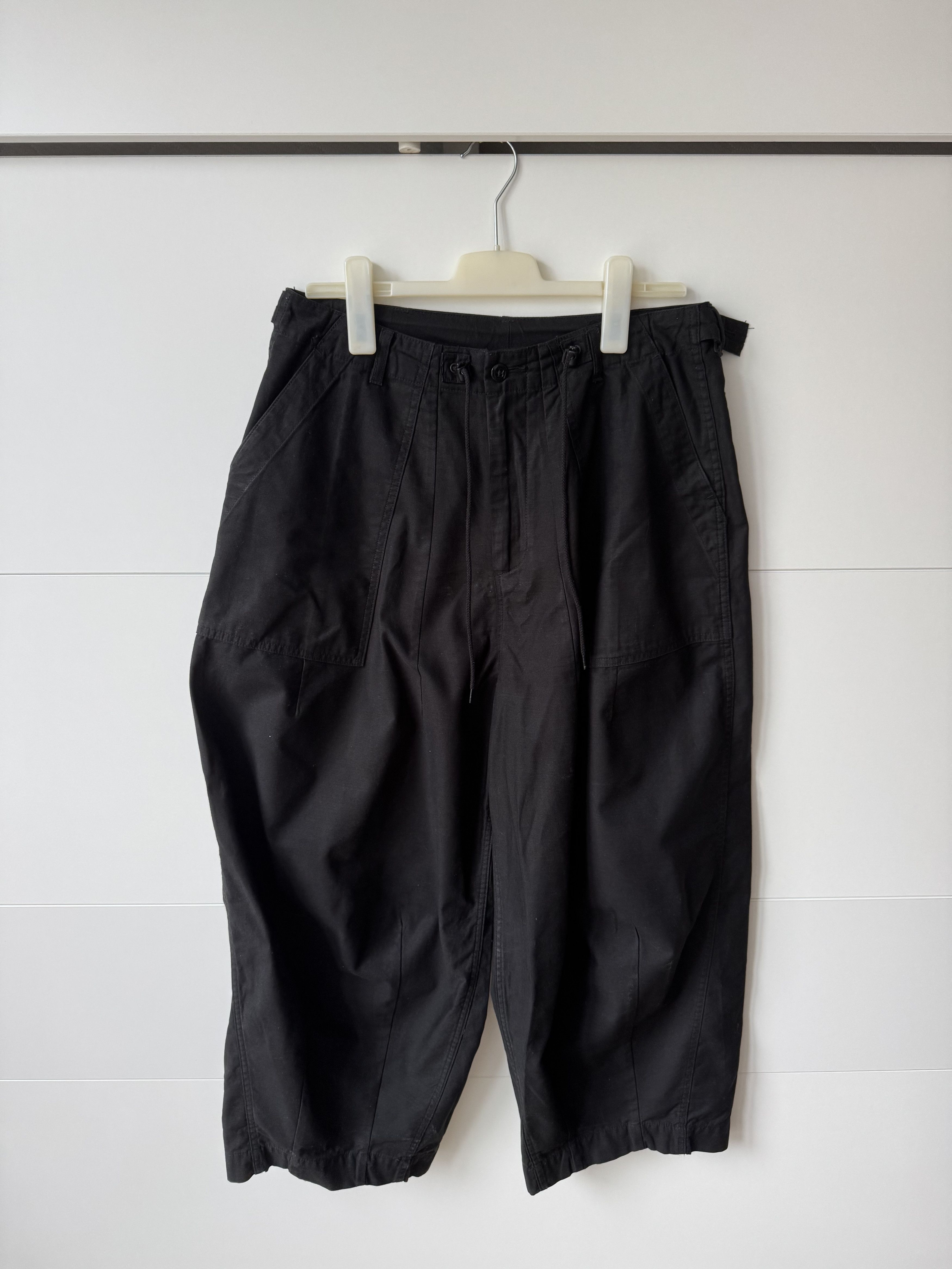 Needles [M] H.D. Pant Fatigue in Black (SS23) Size US 30 / EU 46 - 1 Thumbnail