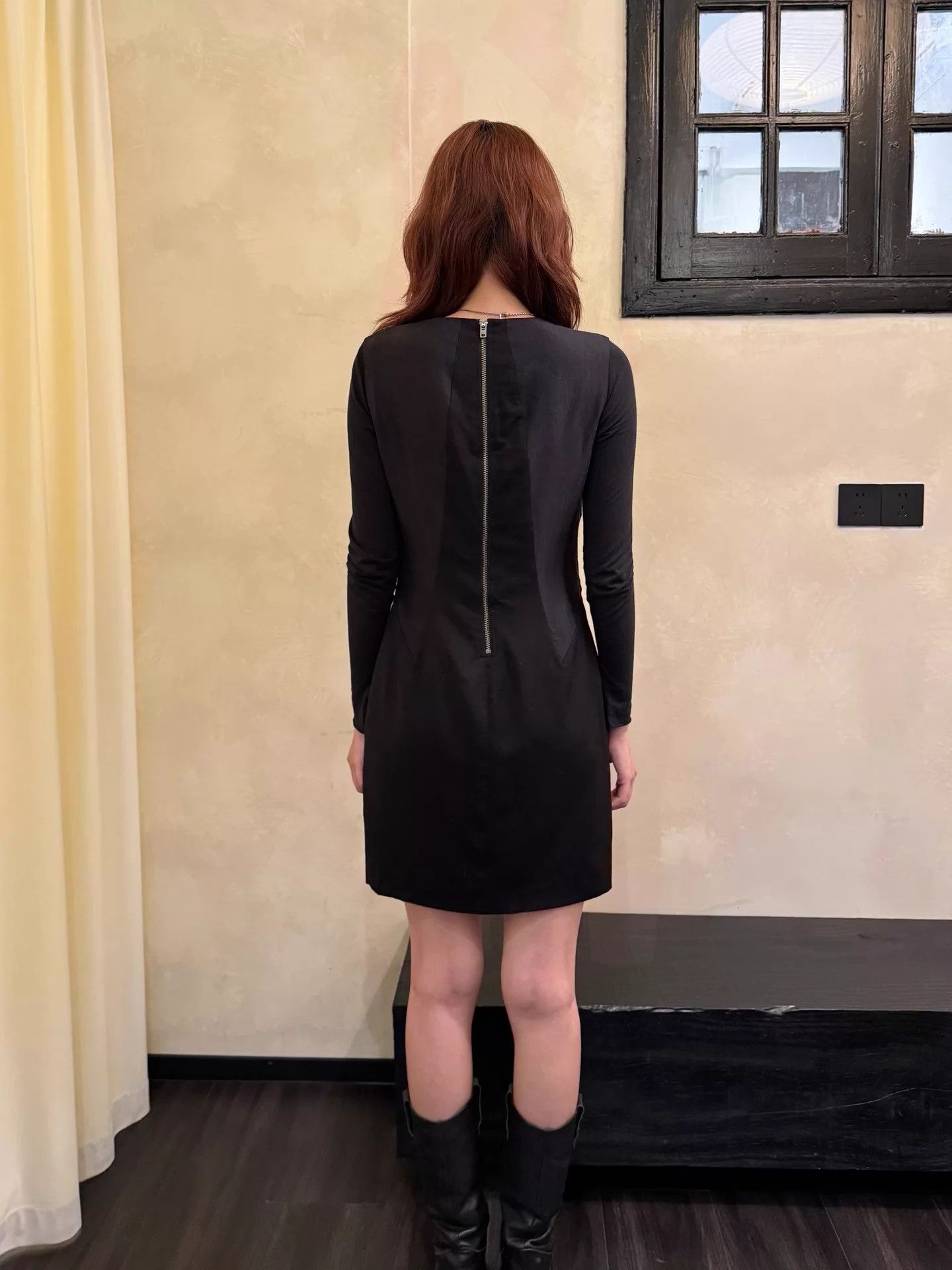 Helmut Lang Helmut Lang Deconstructed Wool Tie LS Dress Size 4 Vintage Size S / US 4 / IT 40 - 5 Thumbnail