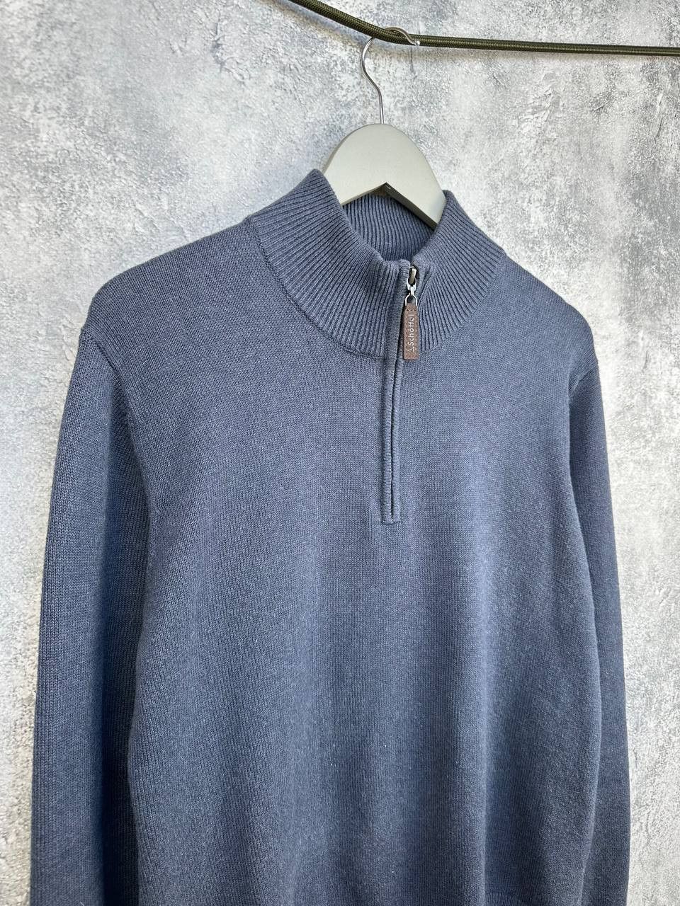 Other Schoffel 1/4 Zip Sweater Pullover Merino/Cotton Jumper Size US M / EU 48-50 / 2 - 3 Thumbnail