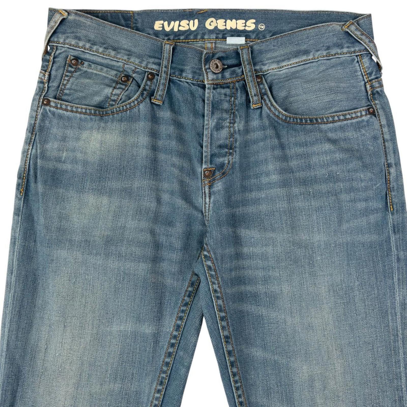 Evisu Vintage Evisu Double Gull Japanese Denim Jeans Size W31 Size US 31 - 4 Thumbnail