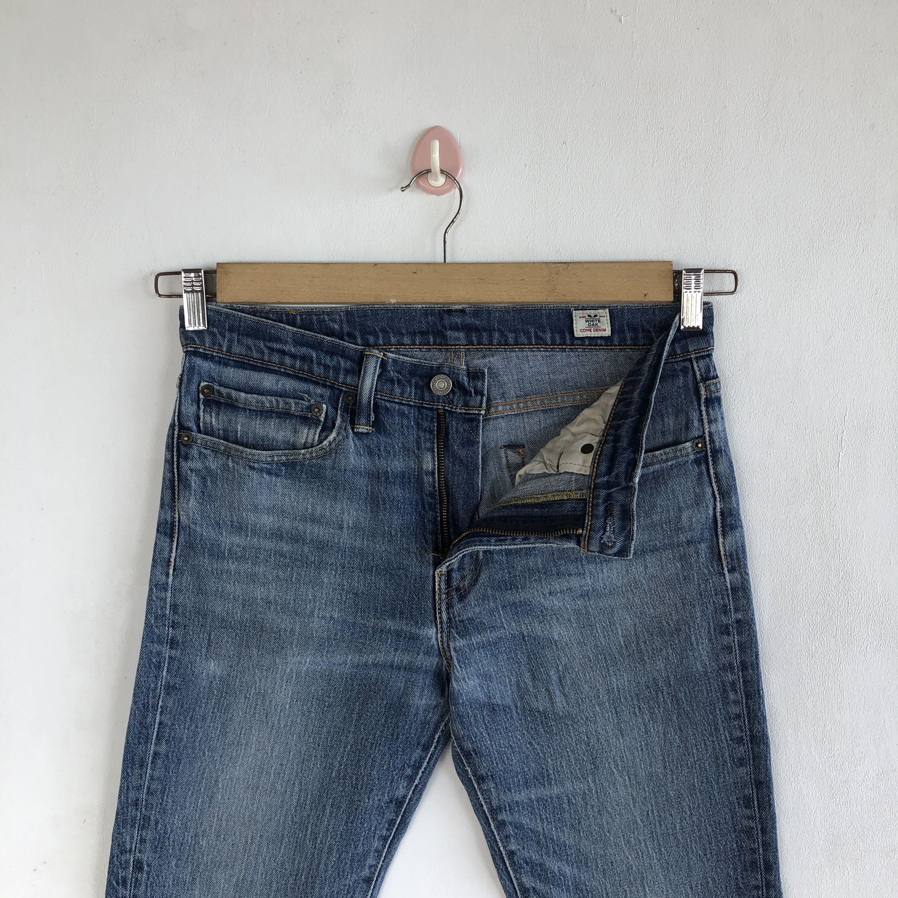 Levi's Vintage Y2K Levis Faded Skinny Jeans Levis 511 Ripped Denim Size US 30 / EU 46 - 5 Thumbnail