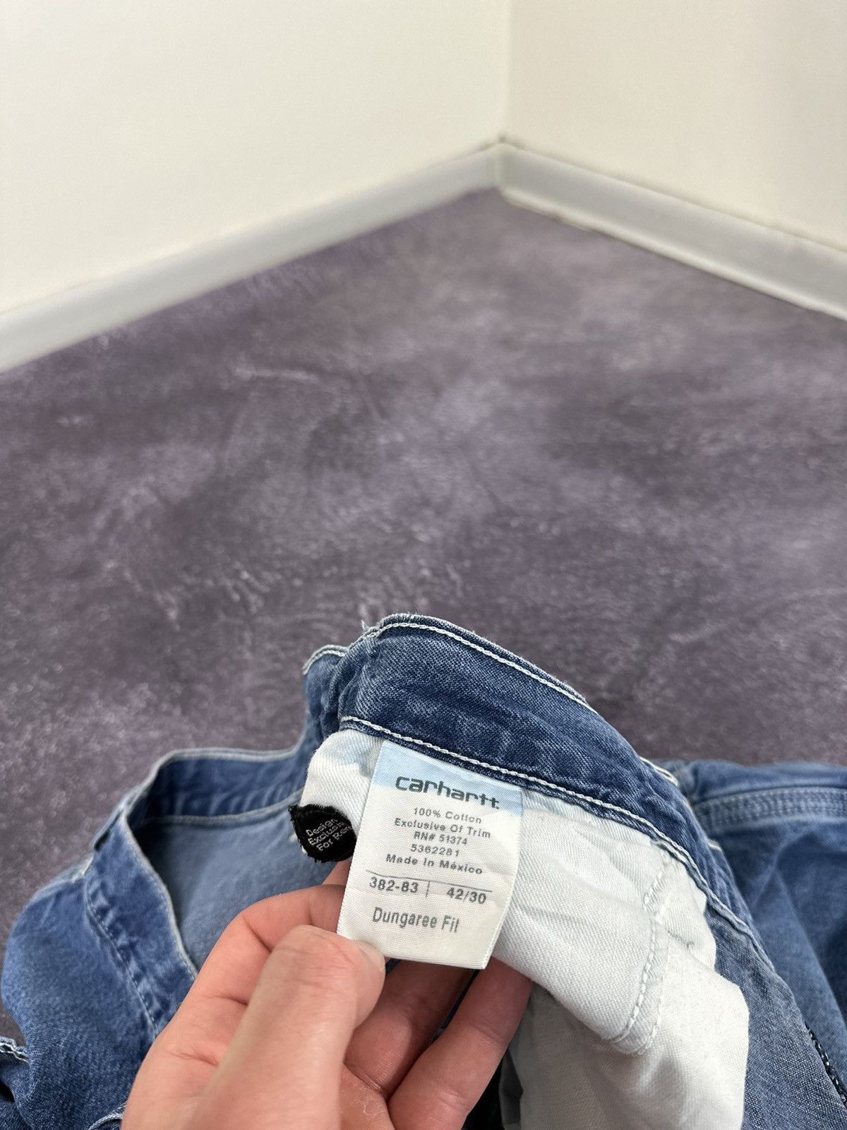 Carhartt Vintage Carhartt USA Distressed Carpenter Baggy Work Jeans Size US 42 / EU 58 - 19 Thumbnail