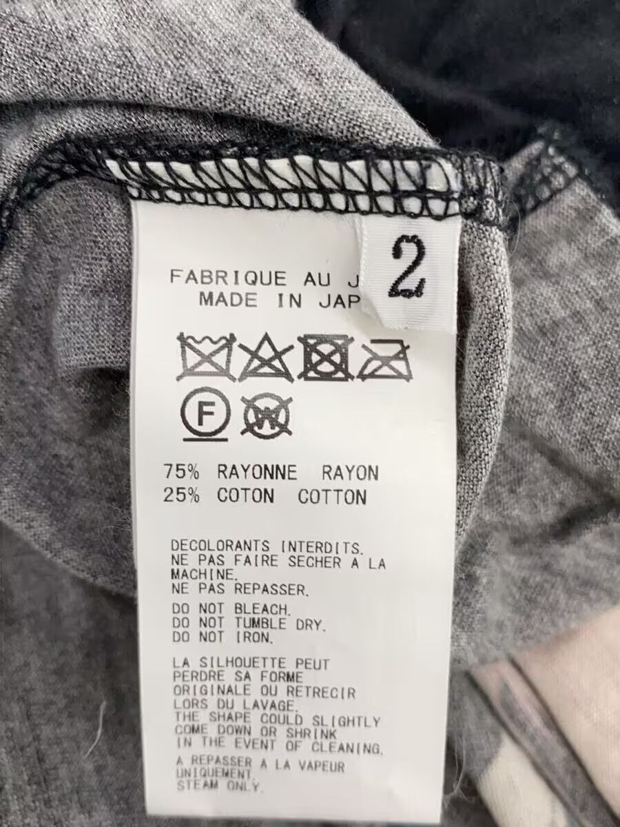 Yohji Yamamoto BLACK Scandal Yohji Yamamoto long sleeve t-shirt Size US M / EU 48-50 / 2 - 4 Thumbnail