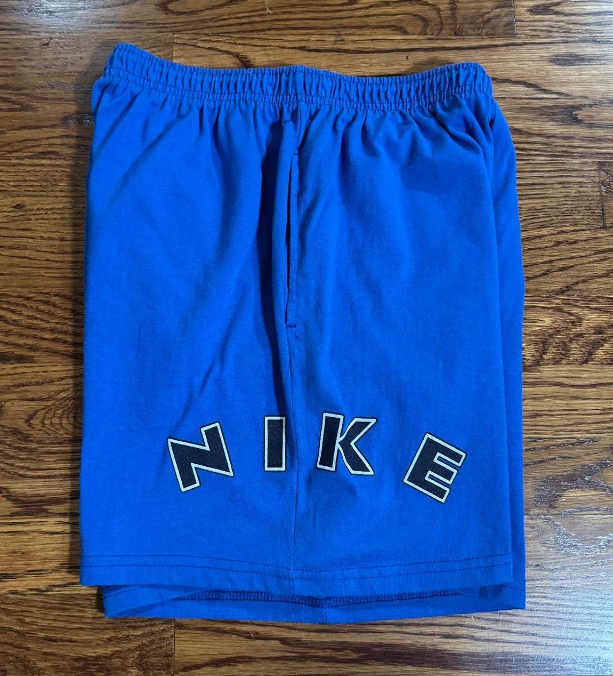 Nike Girls Vintage Nike Spell Out Sweatshorts (Size L 14) NWT Size 42" / US 20 - 2 Thumbnail