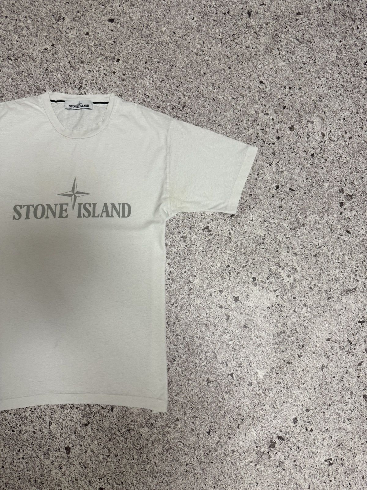 Designer Rare Luxury Stone Island Style Big Logo Casual T-Shirt Size US S / EU 44-46 / 1 - 5 Thumbnail
