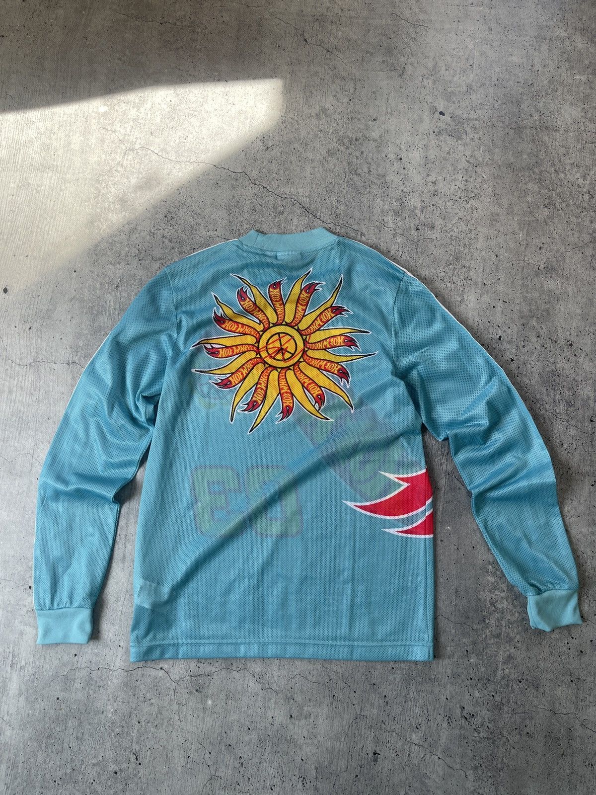 Adidas Adidas Sean Wotherspoon x Hot Wheels Mesh Longsleeve blue Size US XS / EU 42 / 0 - 4 Thumbnail