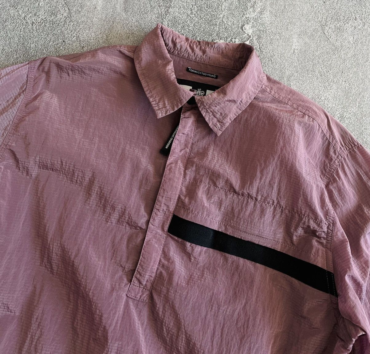 Weekend Offender Weekend Offender Usman Overshirt Smock Foxglove Men’s Jacket Size US L / EU 52-54 / 3 - 12 Thumbnail