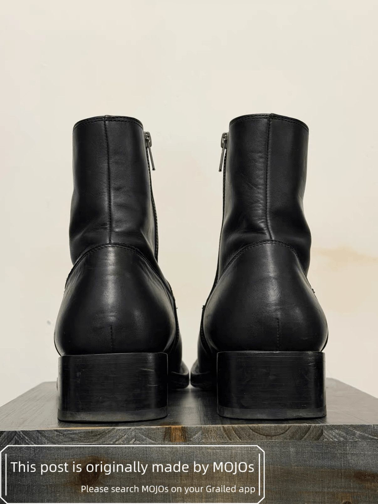 Ann Demeulemeester Sz 44 Ann Demeulemeester Square Combat Boots mojos3221 Size US 11 / EU 44 - 6 Thumbnail