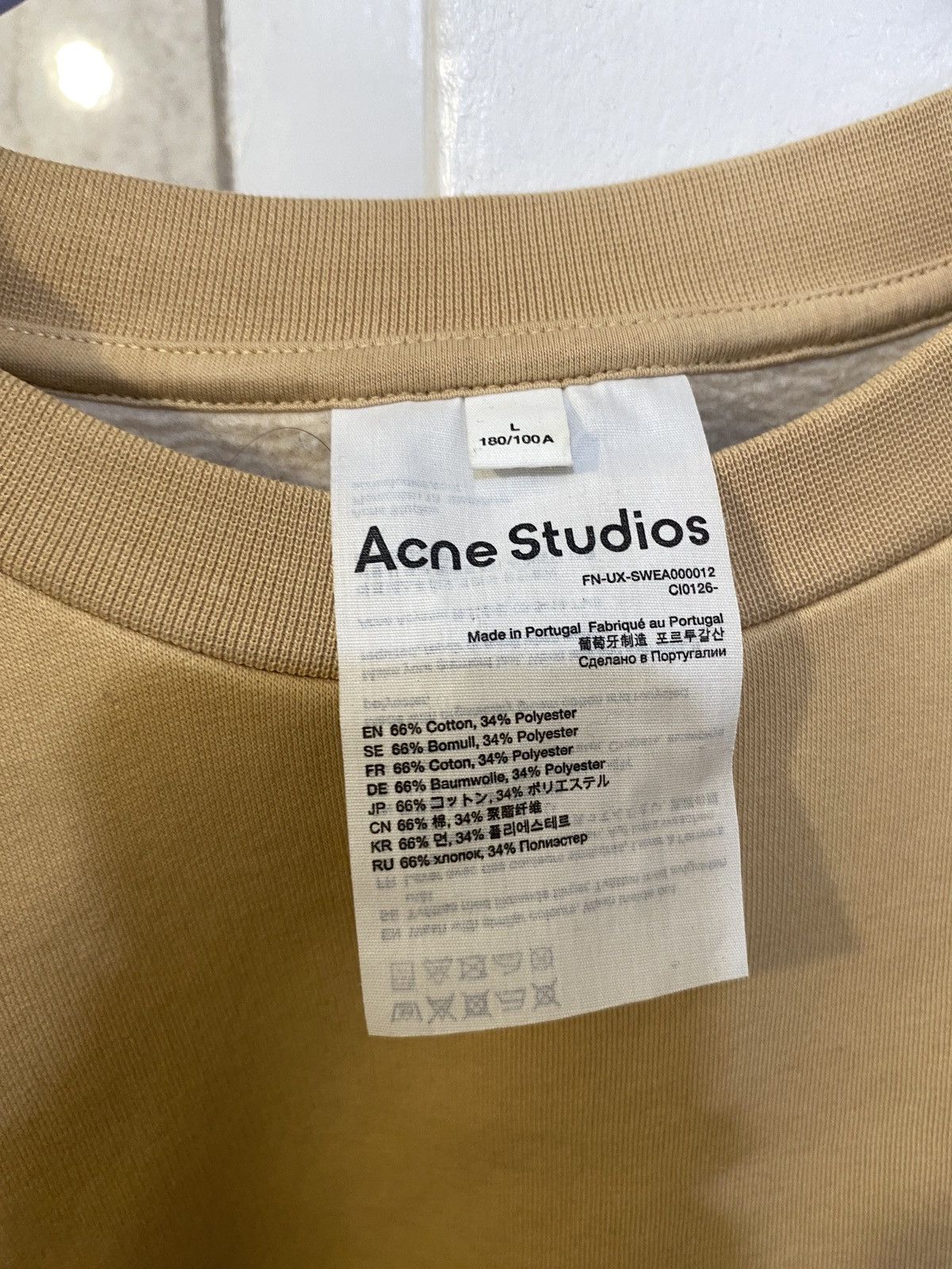 Acne Studios Acne studios sweatshirt Size US L / EU 52-54 / 3 - 3 Thumbnail