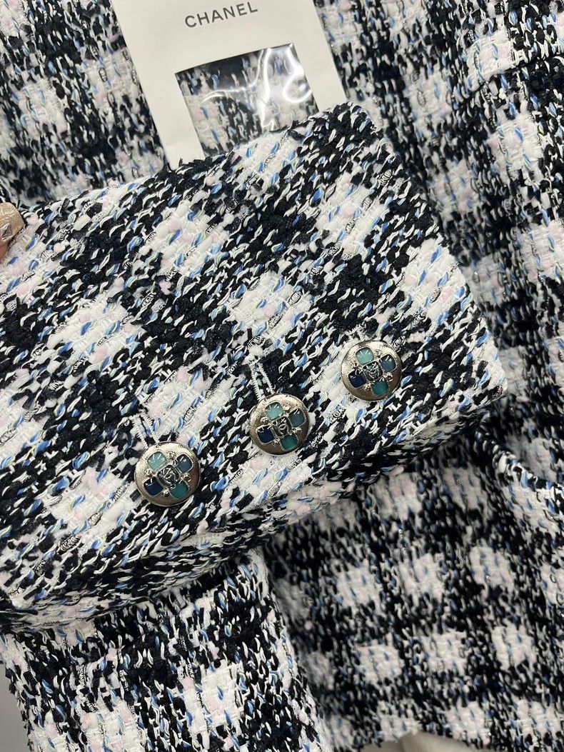 Chanel Chanel 23P plaid jacket Size M / US 6-8 / IT 42-44 - 2 Thumbnail