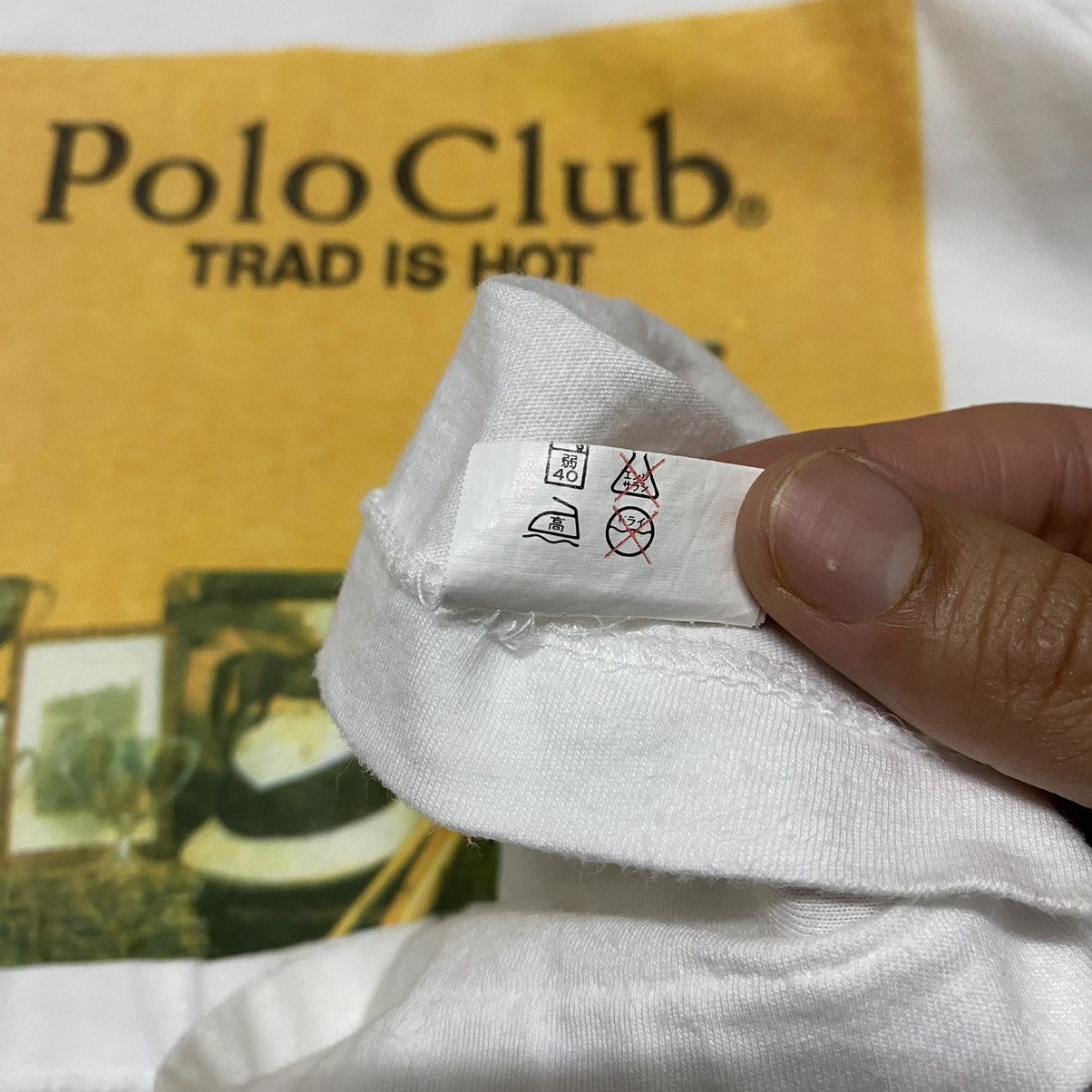 Polo Ralph Lauren × Vintage Vintage 90’s Polo Club Trad Is Hot T Shirt Size US M / EU 48-50 / 2 - 14 Thumbnail