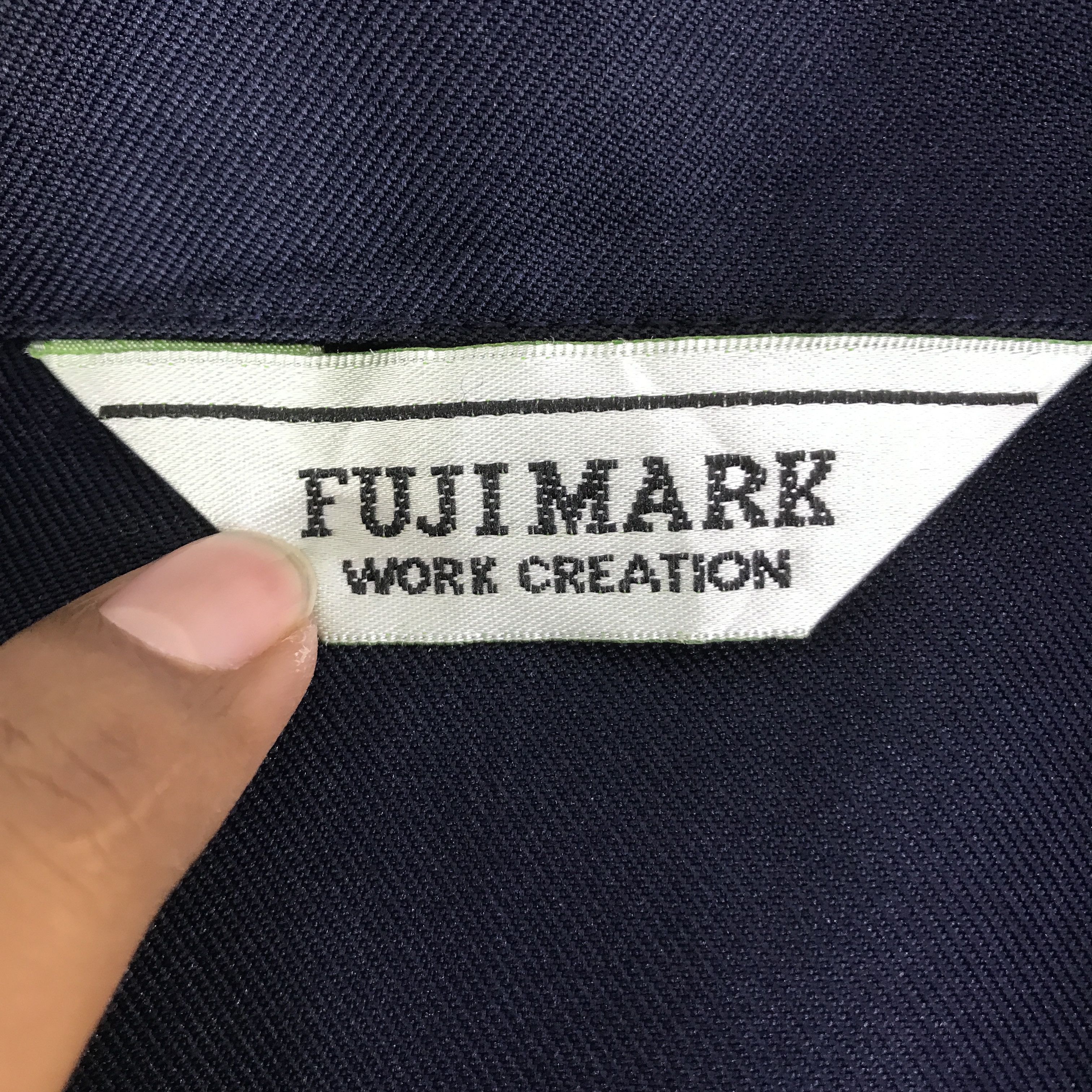 Japanese Brand MITSUBISHI RACING NAVY CUSTOM JACKET K123B16 Size US L / EU 52-54 / 3 - 10 Thumbnail