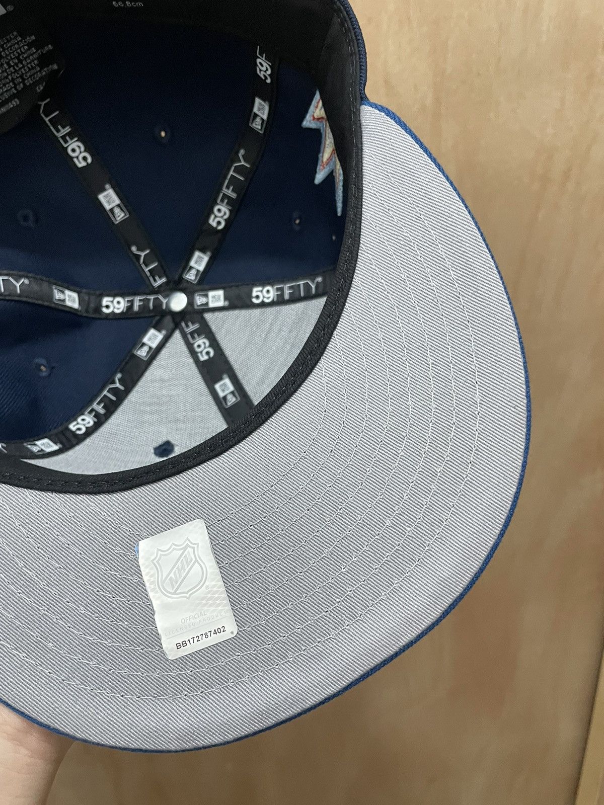 New Era Myfitteds New York rangers 30th anniversary size 7 1/8 br Size ONE SIZE - 5 Thumbnail