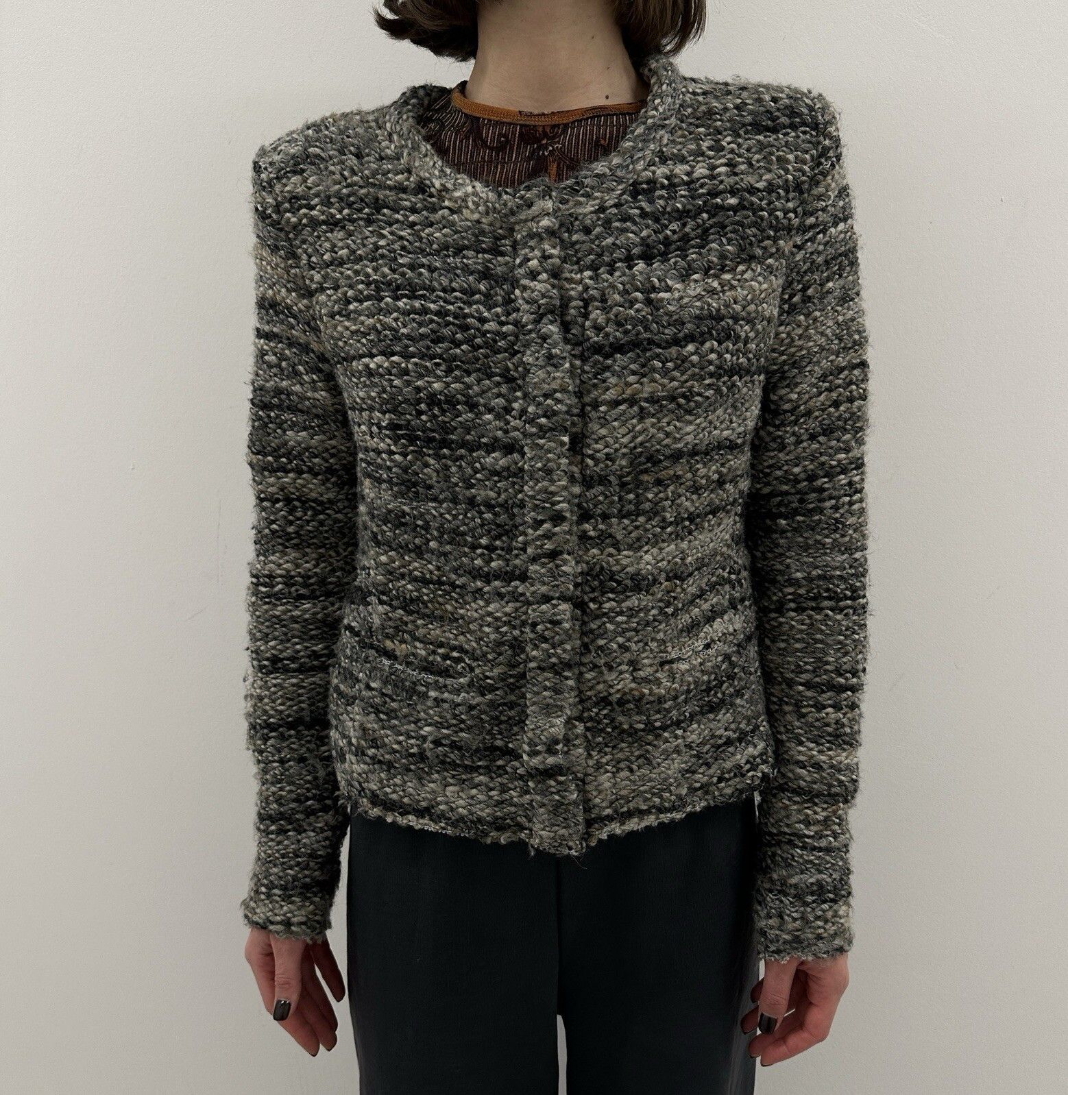 DDP Iro Carene Womens Jacket Blazer Coat Wool Blend size 40