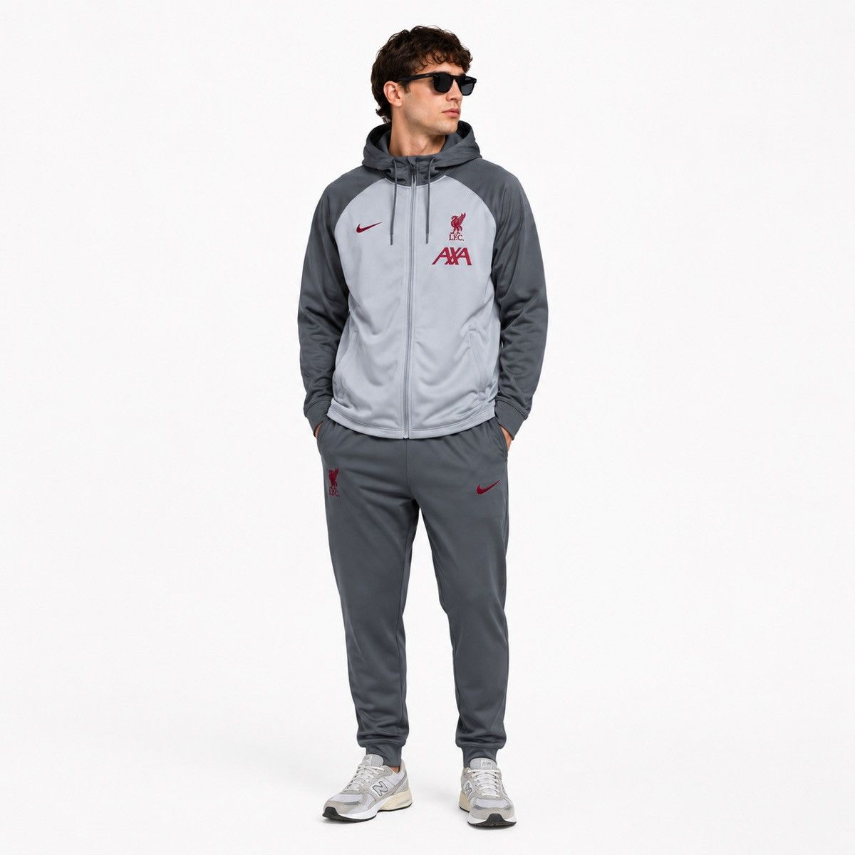 Nike Nike FC Liverpool Football Track Suit Zip Hoodie & Pants Size US L / EU 52-54 / 3 - 1 Thumbnail