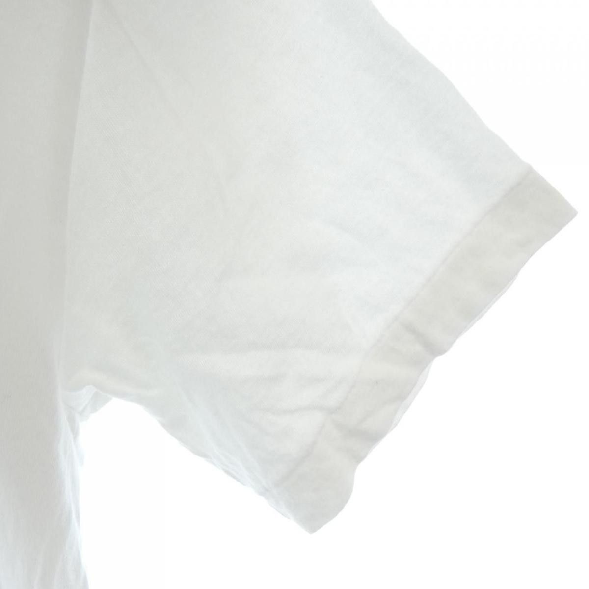 Comme des Garcons Homme Short Sleeve Front Design Cotton Tshirt White Size US S / EU 44-46 / 1 - 6 Thumbnail