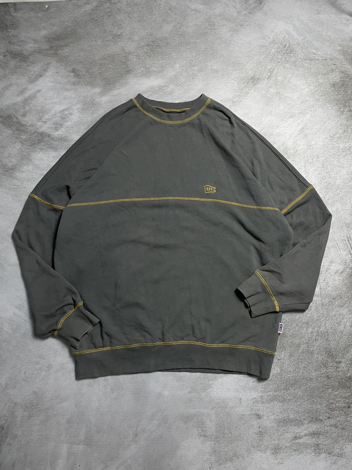 Ebbets Field Flannels Ebbets Field Flanels Oversized Sweathshirt Size US XL / EU 56 / 4 - 2 Thumbnail
