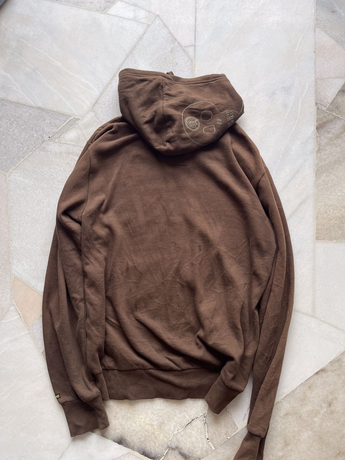 Analog × Burton × Japanese Brand 2000s Analog Skull ‘Blah Blah Blah’ Zip Hoodie Size US L / EU 52-54 / 3 - 10 Thumbnail