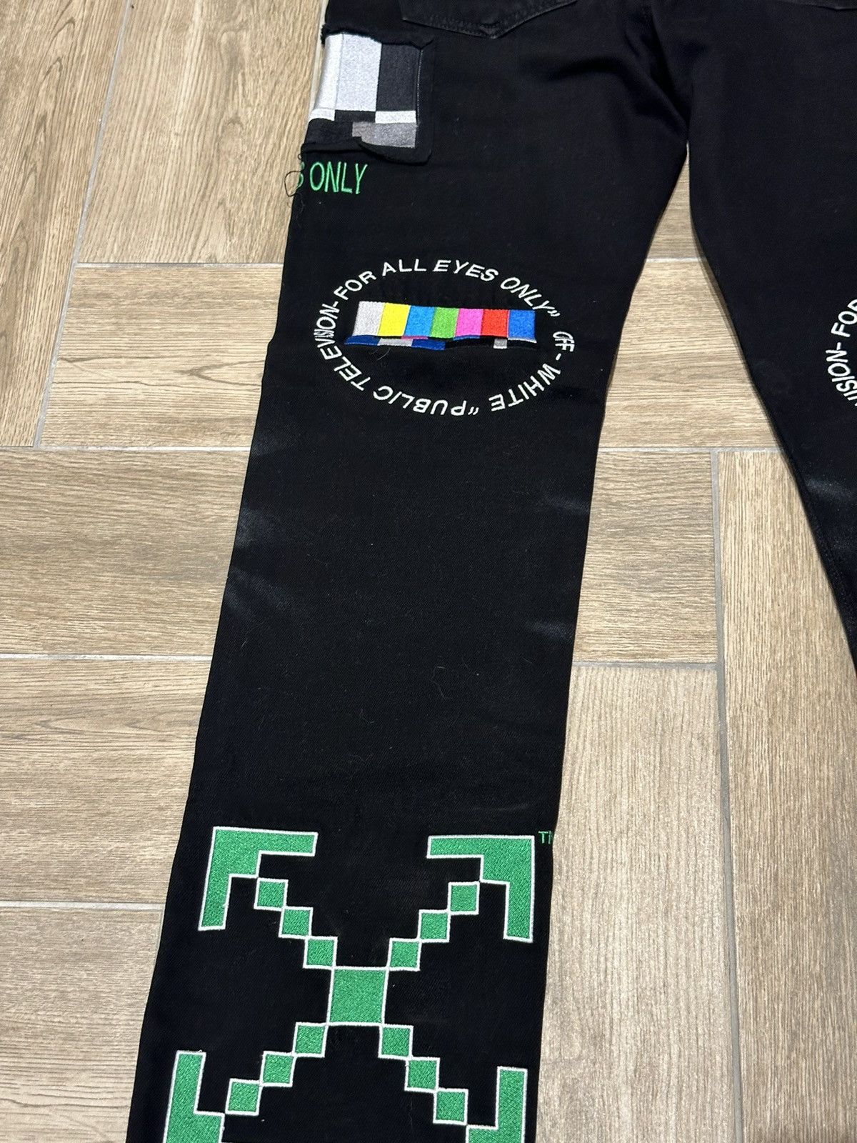Ev Bravado Off-White x Ev Bravado jeans Size US 31 - 8 Thumbnail