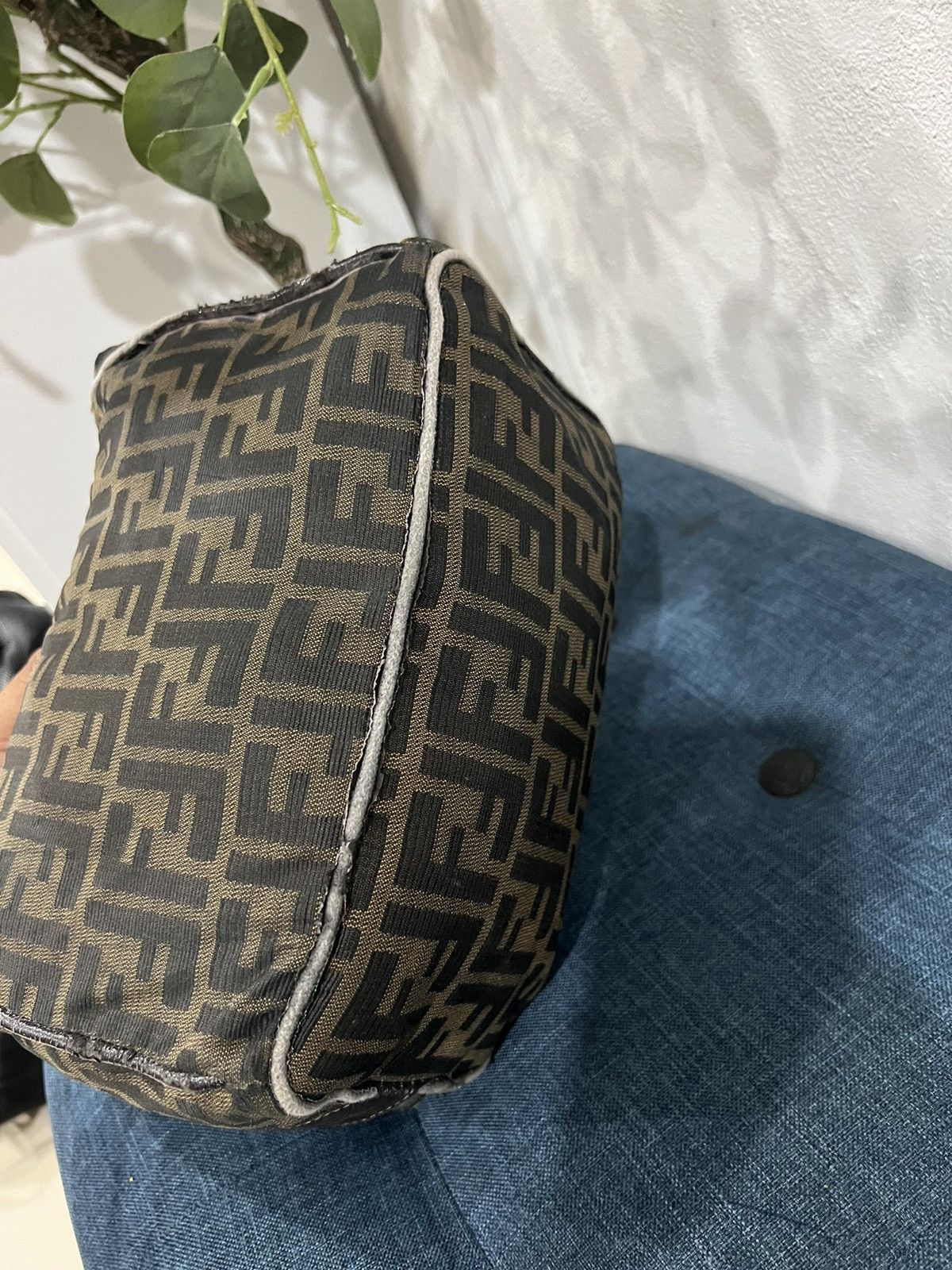 Fendi × Vintage VINTAGE FENDI ZUCCA VANITY CASE BAG Size ONE SIZE - 12 Thumbnail