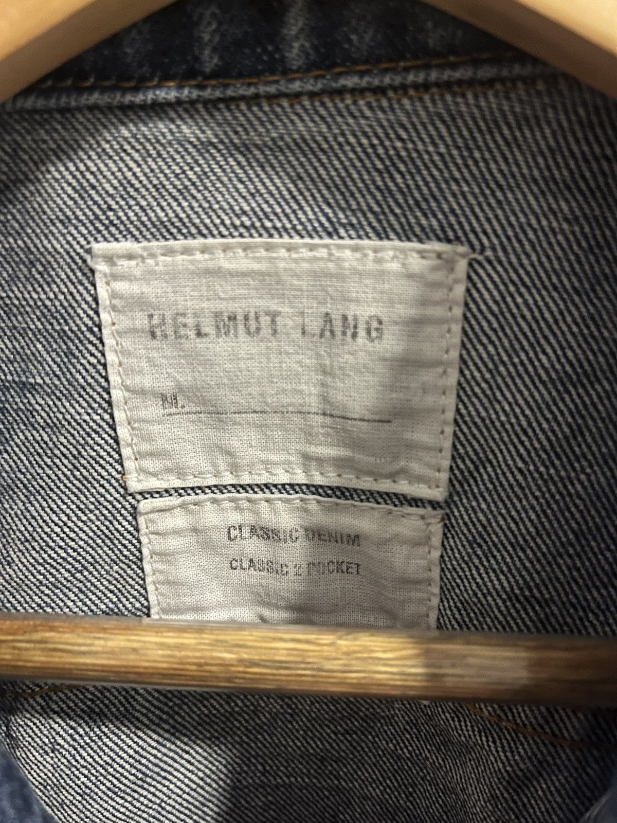 Helmut Lang Helmut Lang Denim jacket Size US M / EU 48-50 / 2 - 4 Thumbnail