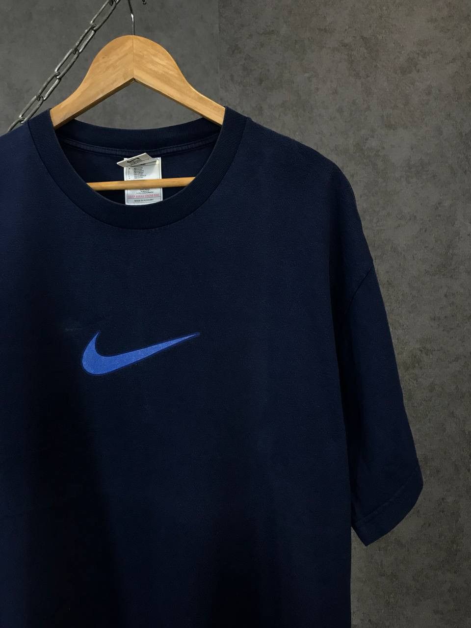 Nike × Vintage Nike Just Do It vintage big logo center logo tee Size US XL / EU 56 / 4 - 3 Thumbnail