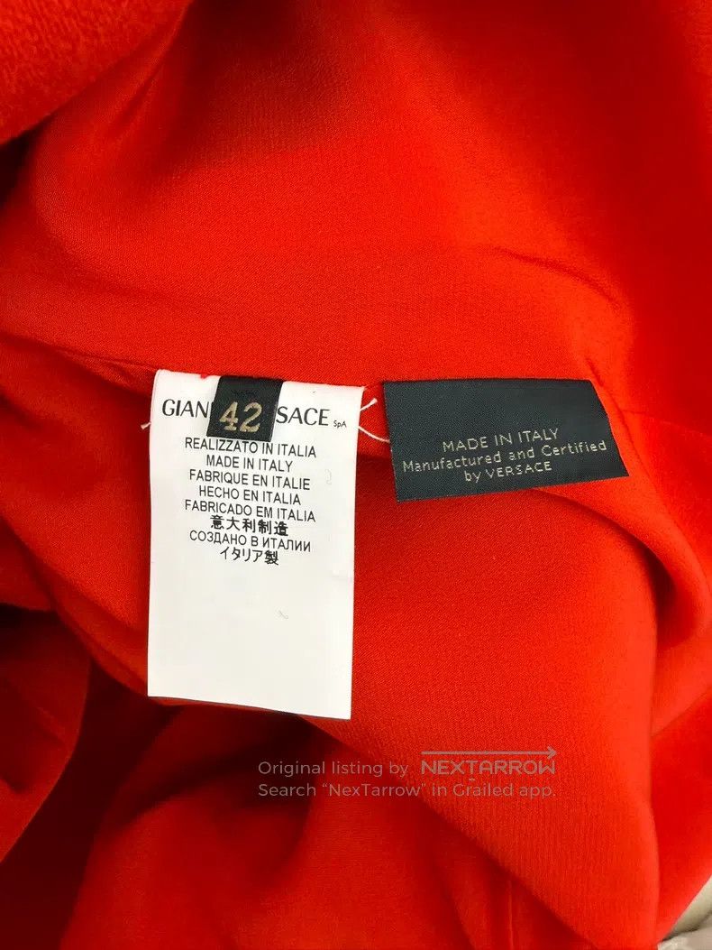 Versace Versace Wool coat with a fur collar and double breasts Size S / US 4 / IT 40 - 8 Thumbnail
