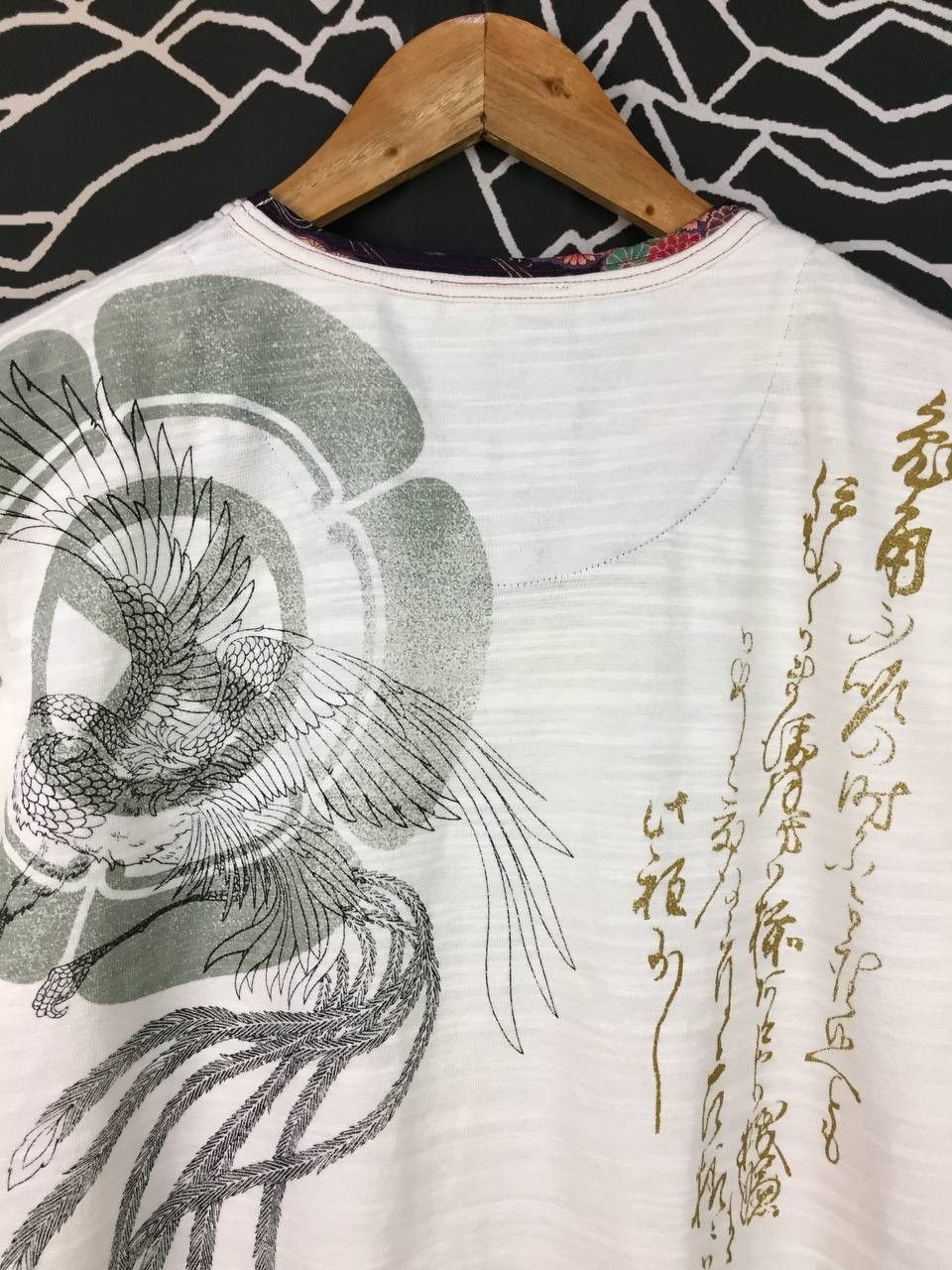 Japanese Brand Japanese Sukajan-Style Fujin Raijin Japan Mythological Tee Size US L / EU 52-54 / 3 - 7 Thumbnail