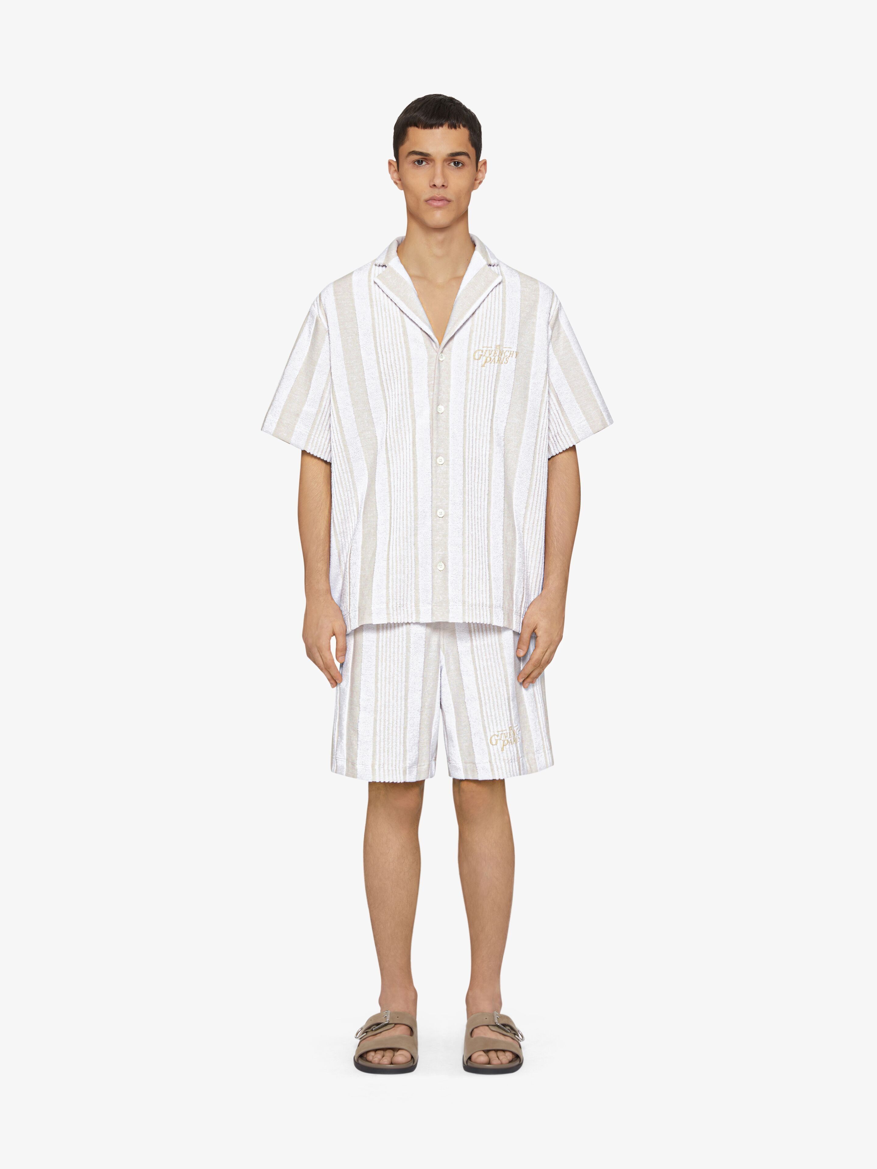 Givenchy o1w1db10925 Short Sleeve Jersey Vendome Shirt in White/Grey Size US XXL / EU 58 / 5 - 3 Thumbnail