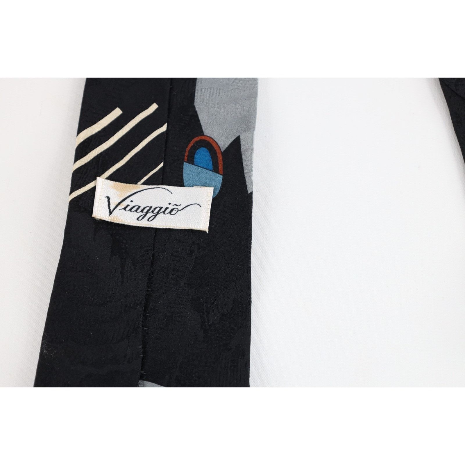Vintage Vintage 80s 90s Streetwear Abstract Cubist Art Neck Tie Size ONE SIZE - 7 Thumbnail