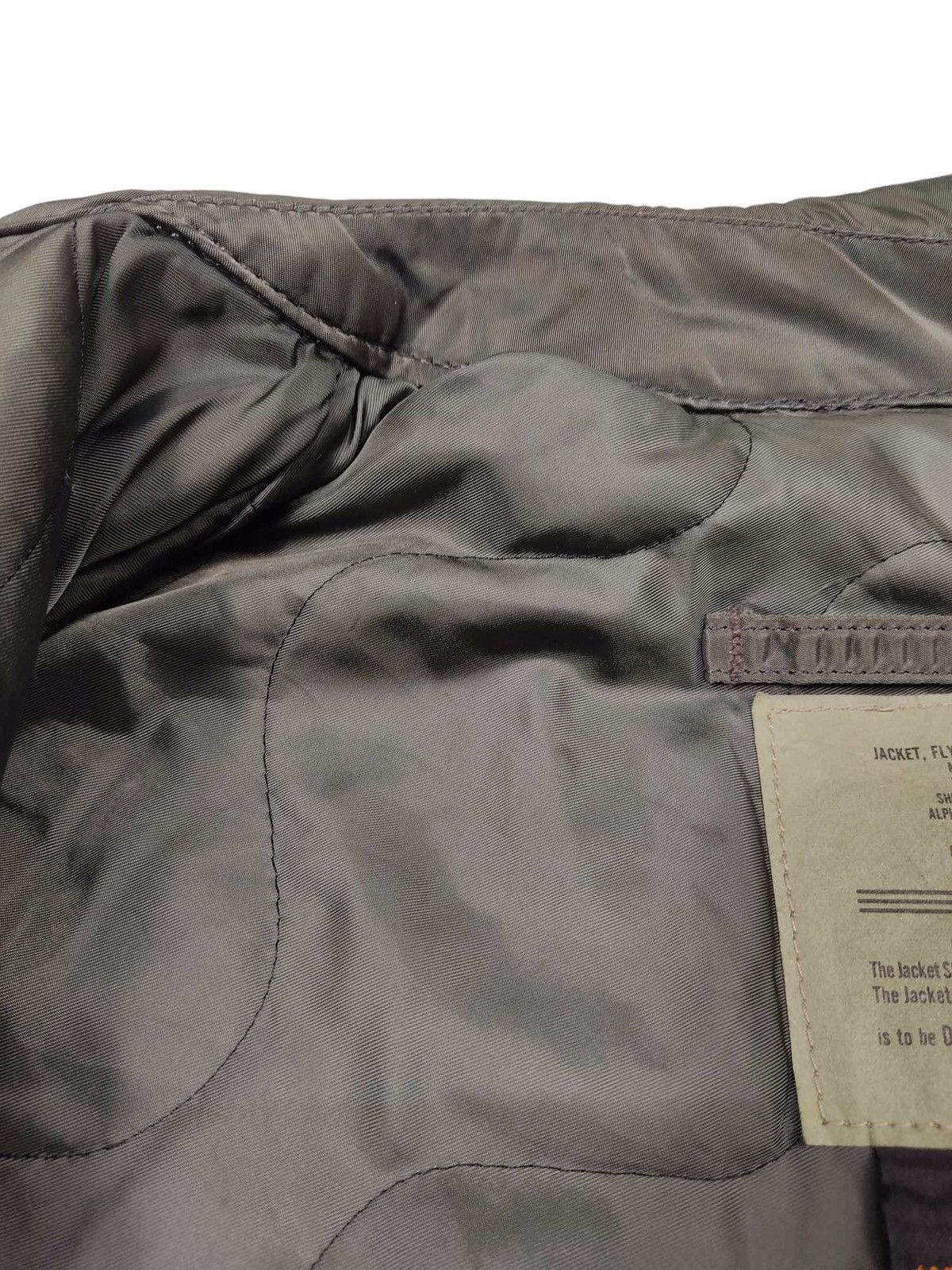 Alpha Industries × Vintage VINTAGE 90s Alpha Industries Flight Jacket Size US L / EU 52-54 / 3 - 8 Thumbnail