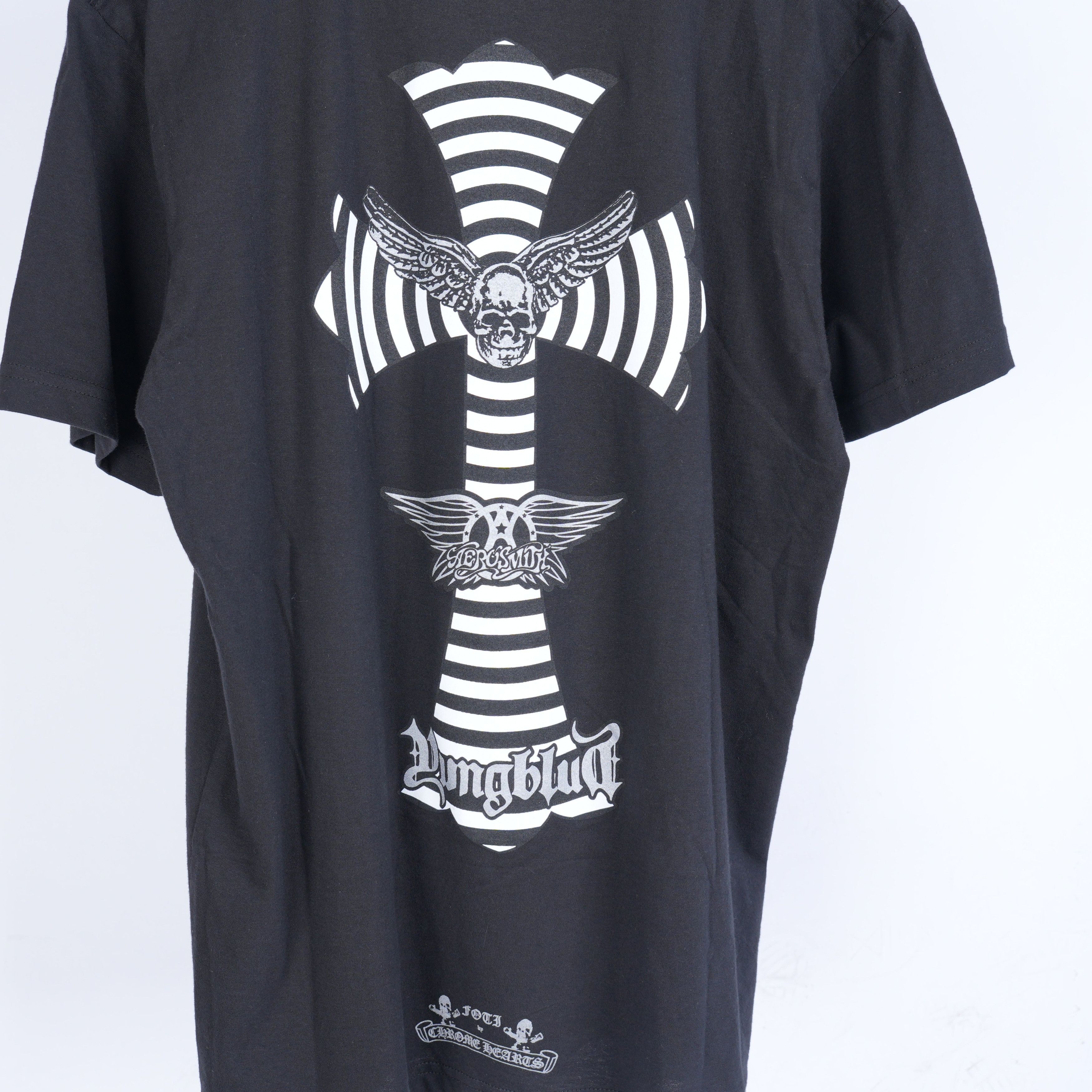 Chrome Hearts AEROSMITH YUNGBLUD T-SHIRT Size US L / EU 52-54 / 3 - 5 Thumbnail