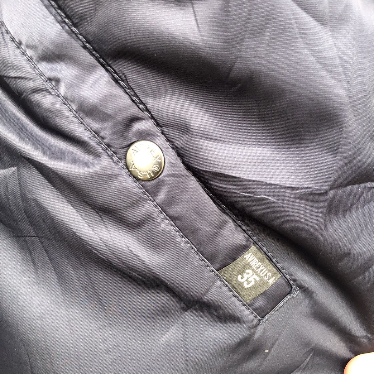 Avirex × Vintage VTG AVIREX " ANNIVERSARY 35 " reversible bomber jacket Size US XL / EU 56 / 4 - 7 Thumbnail