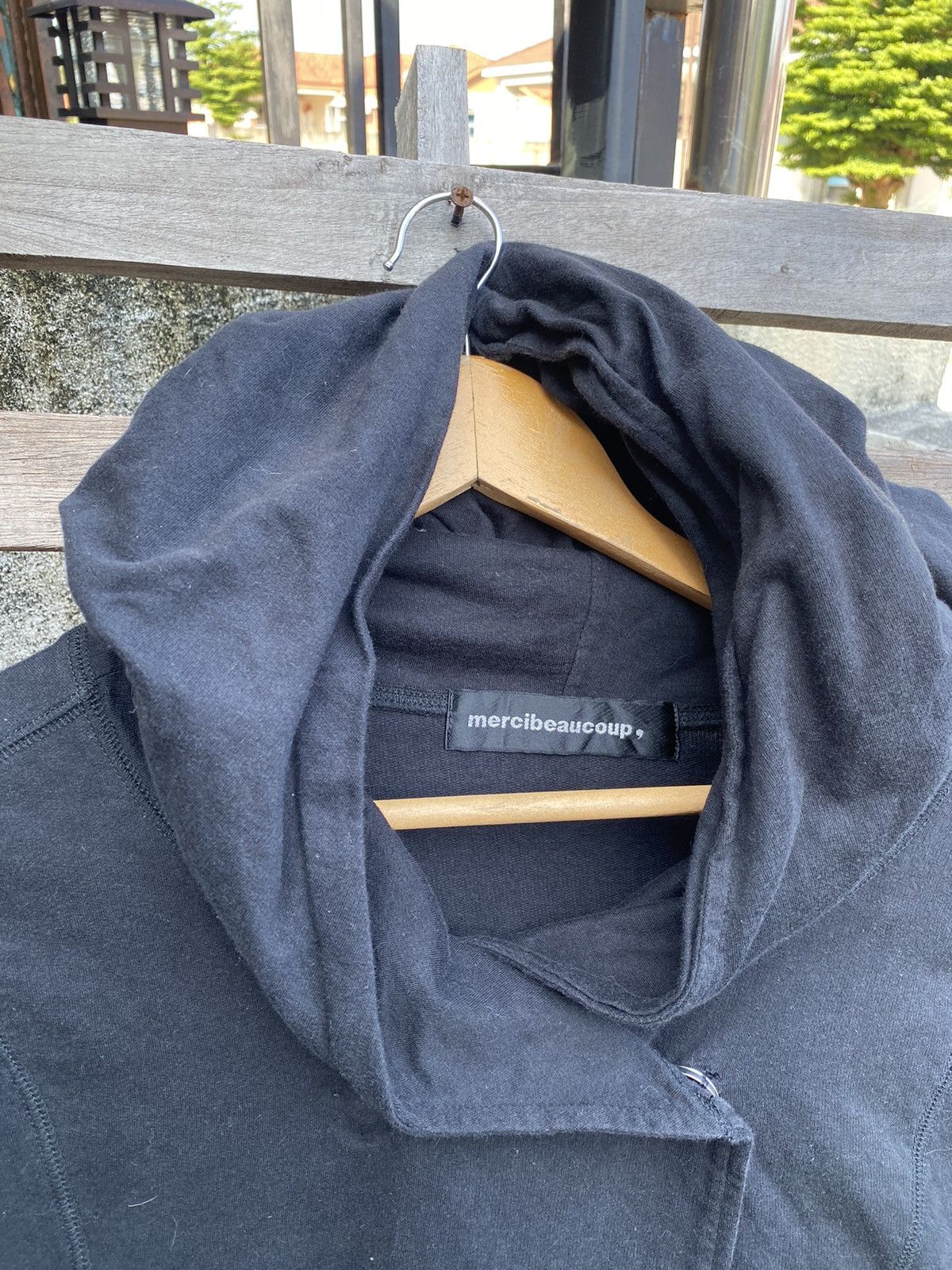 mercibeaucoup Vintage MERCIBEAUCOUP Issey Miyake Hoodie Cardigan Jacket Size L / US 10 / IT 46 - 6 Thumbnail