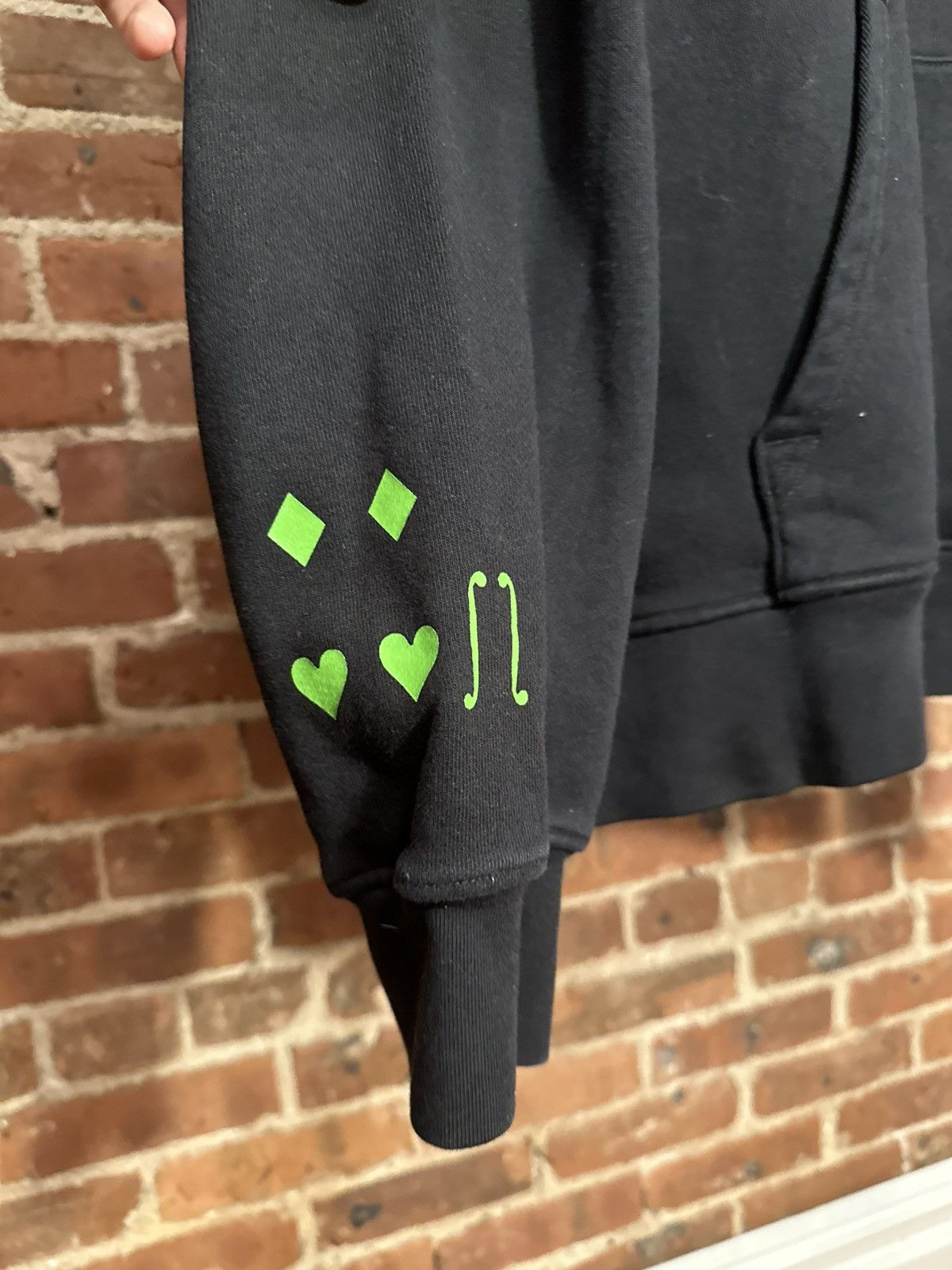 Sterling Ruby S. R. Studios Insect Index Oversized Hoodie Size US XS / EU 42 / 0 - 5 Thumbnail