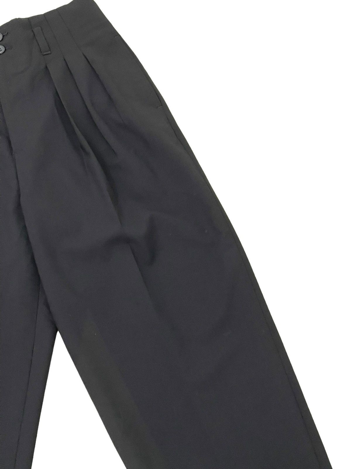Japanese Brand Wide Wool Trouser Comme Ca Du Mode Balloon 8🟦6 Size US 28 / EU 44 - 8 Thumbnail