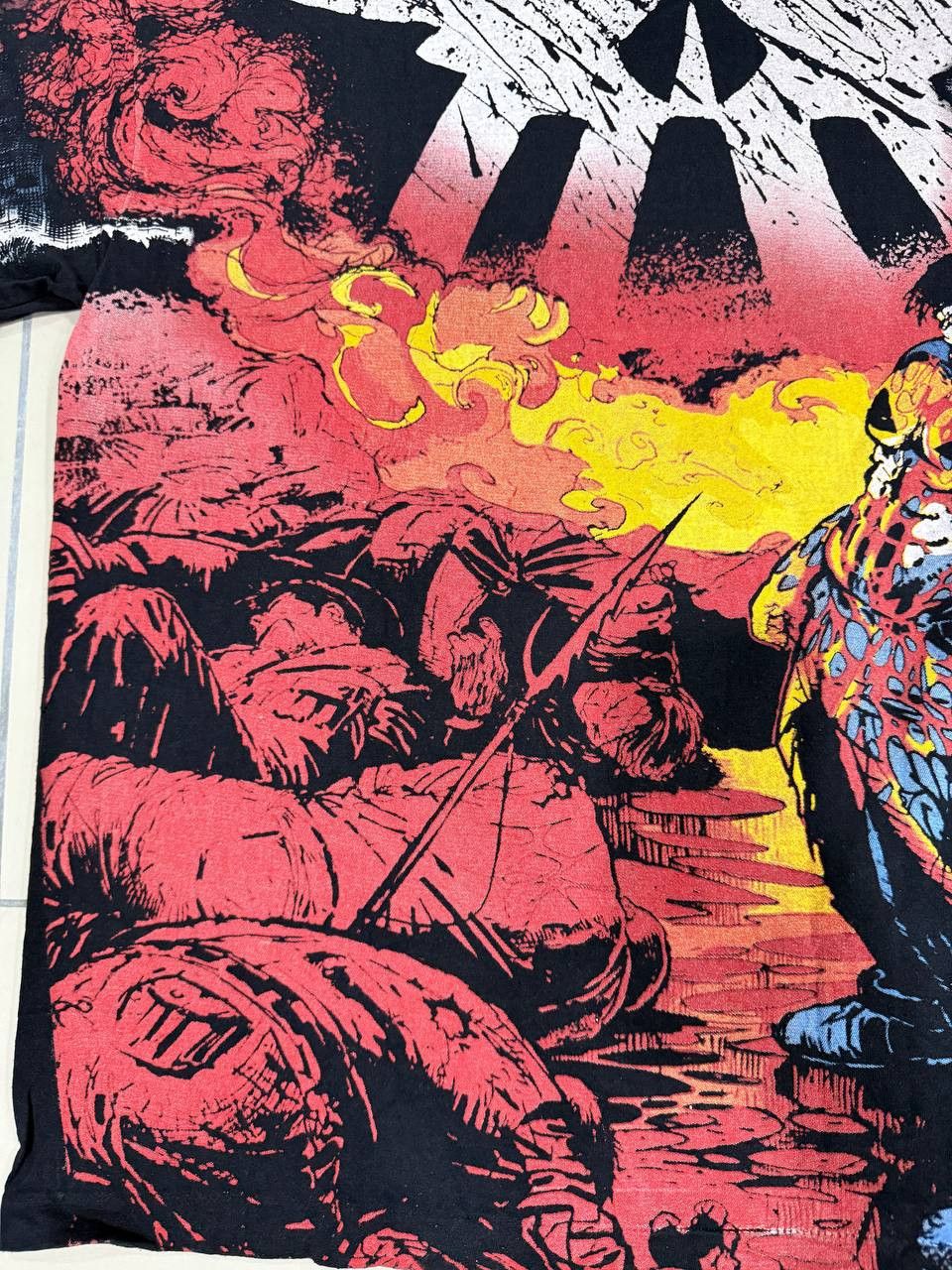 Vintage Vintage Bootleg The Punisher All Over Print Size US L / EU 52-54 / 3 - 5 Thumbnail