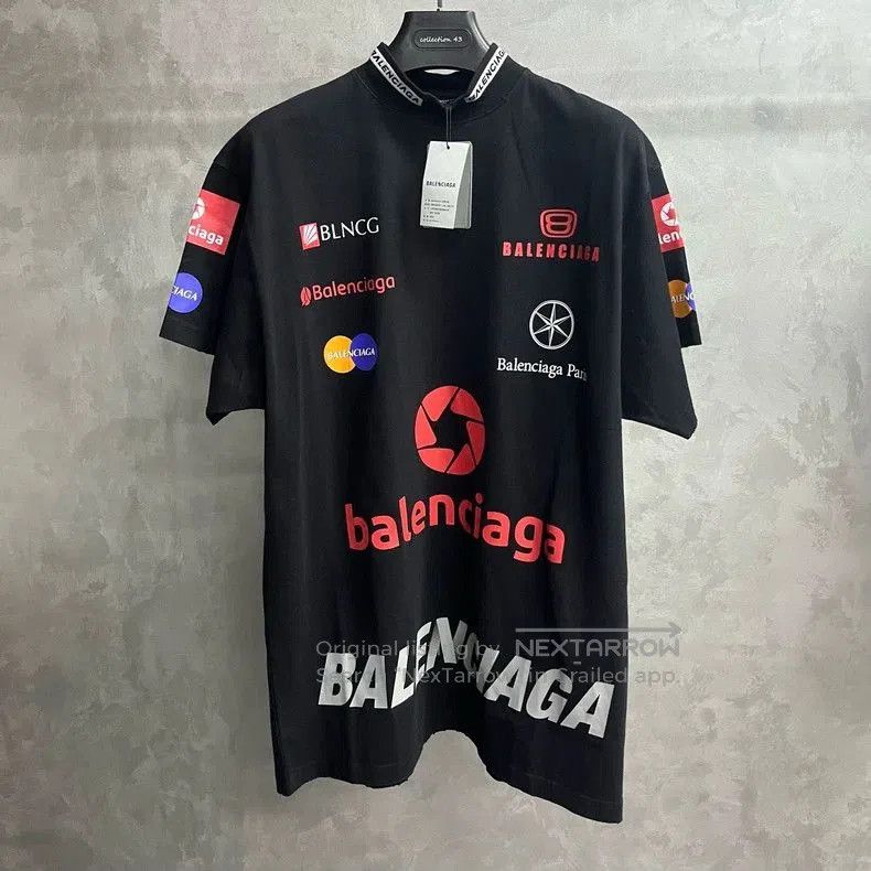 Balenciaga Balenciaga Logo Print Casual T-Shirt. Size US XS / EU 42 / 0 - 1 Thumbnail