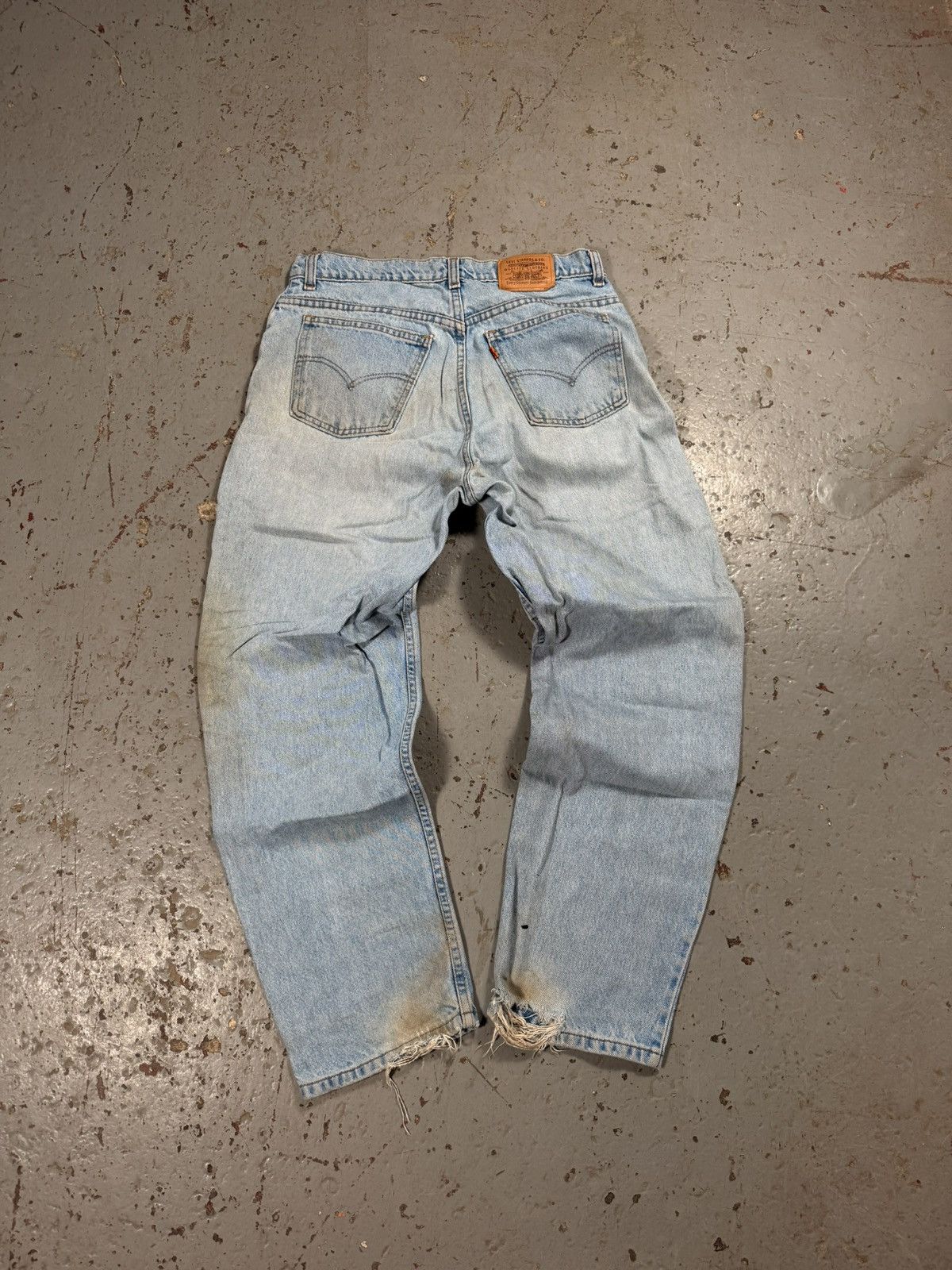 Levi's Vintage Distressed Levis Orange Tag Denim Size US 32 / EU 48 - 1 Thumbnail