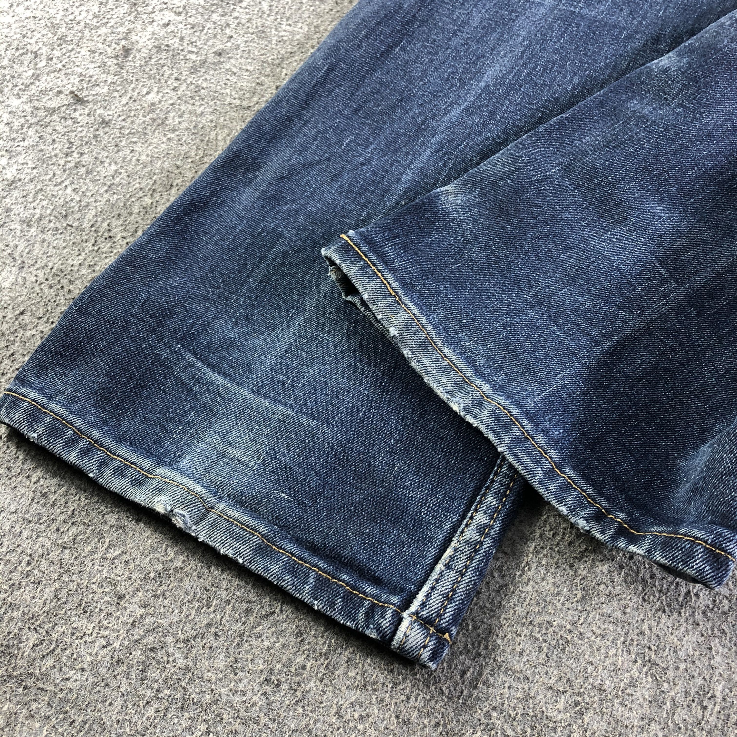 Levi's Vintage Blue Wash Levis 505 Jeans-J4289 Size US 32 / EU 48 - 6 Thumbnail