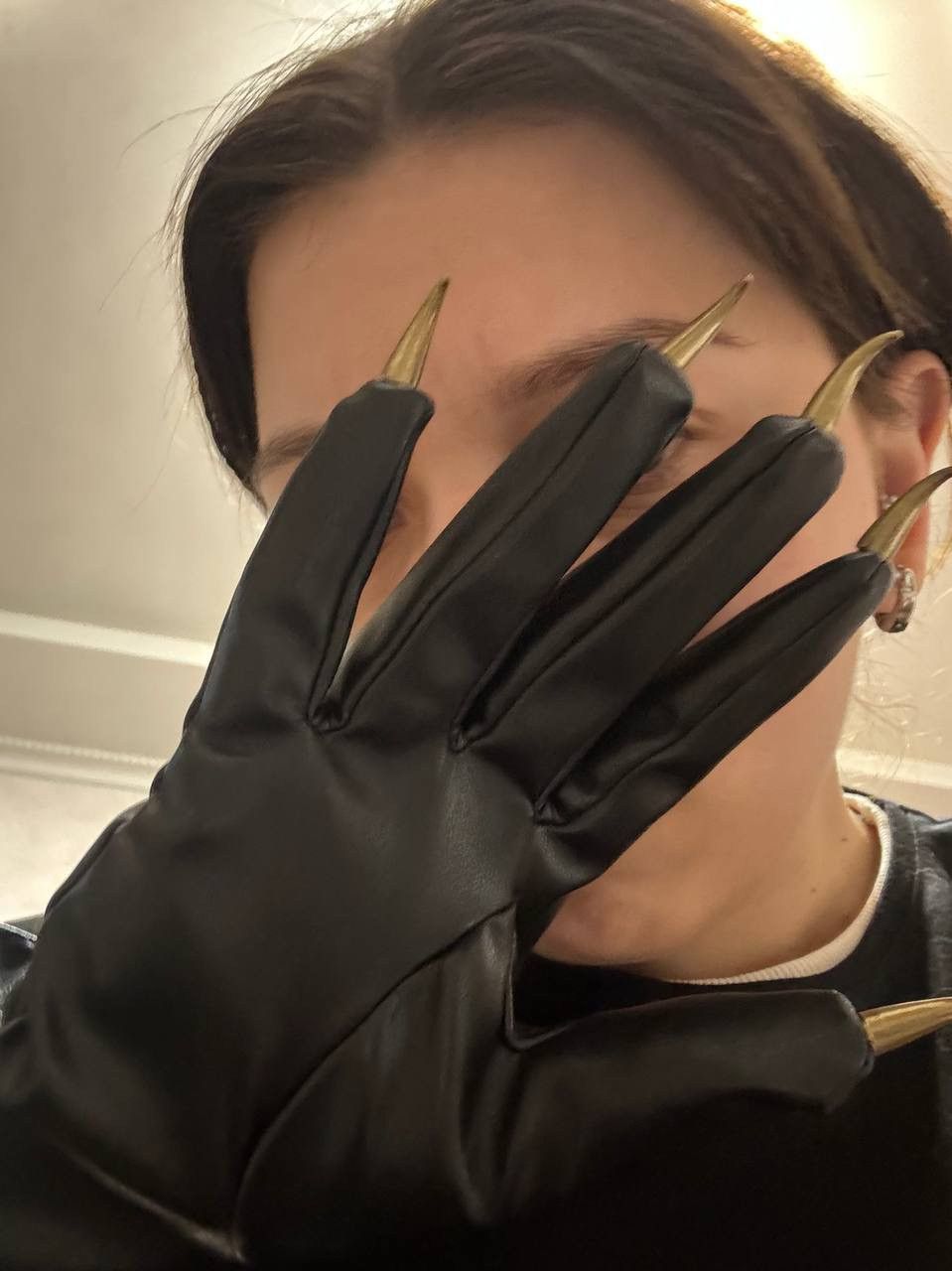 Japanese Brand × Vintage Y2k custome Glove dragon claws opium leather style claws Size ONE SIZE - 13 Thumbnail