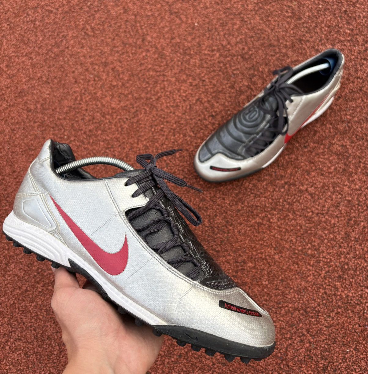Nike Vintage nike Total 90 silver boots rare size US 12 rare