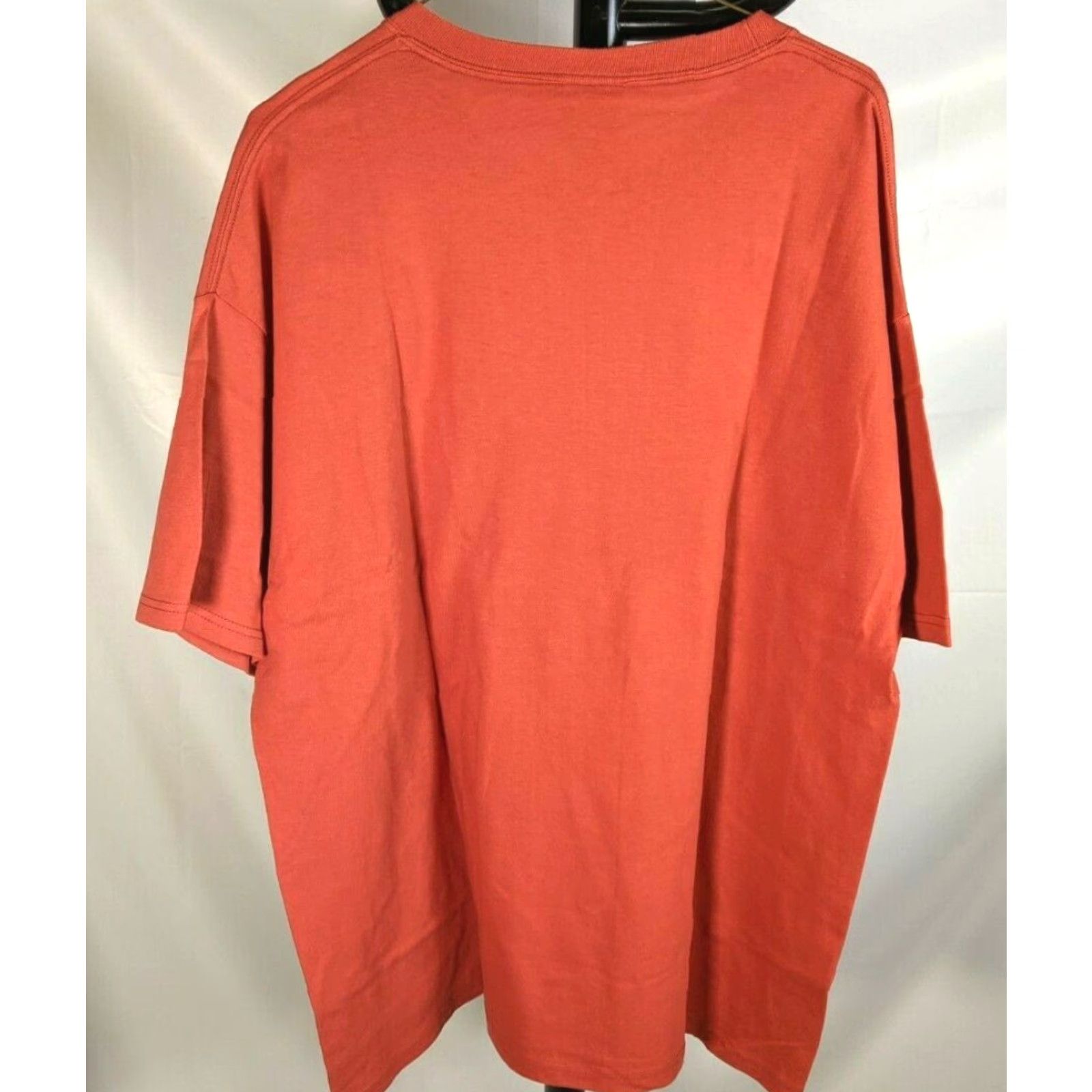 Hanes Hanes Beefy Adult XL 46-48 Cotton Fall Autumn Halloween Scarecrow T-Shirt KP21 Shirt Men XL Orange Halloween Fall/Autumn Mens Size US XL / EU 56 / 4 - 6 Thumbnail