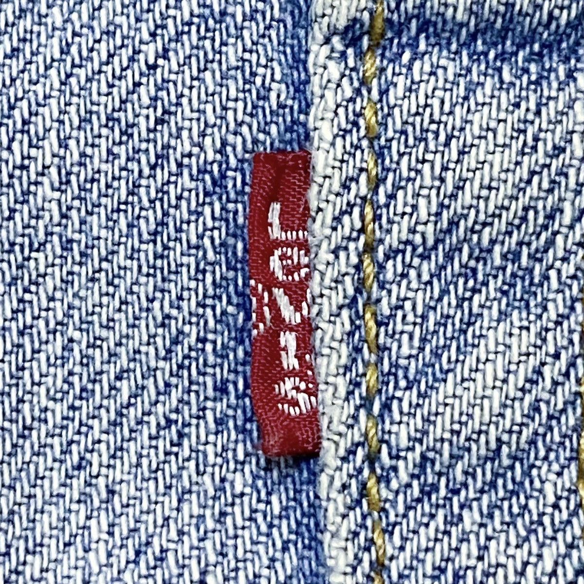 Levi's Rare Design Vintage Brand Levis 501 Patchwork Jeans 2005s Size US 34 / EU 50 - 9 Thumbnail