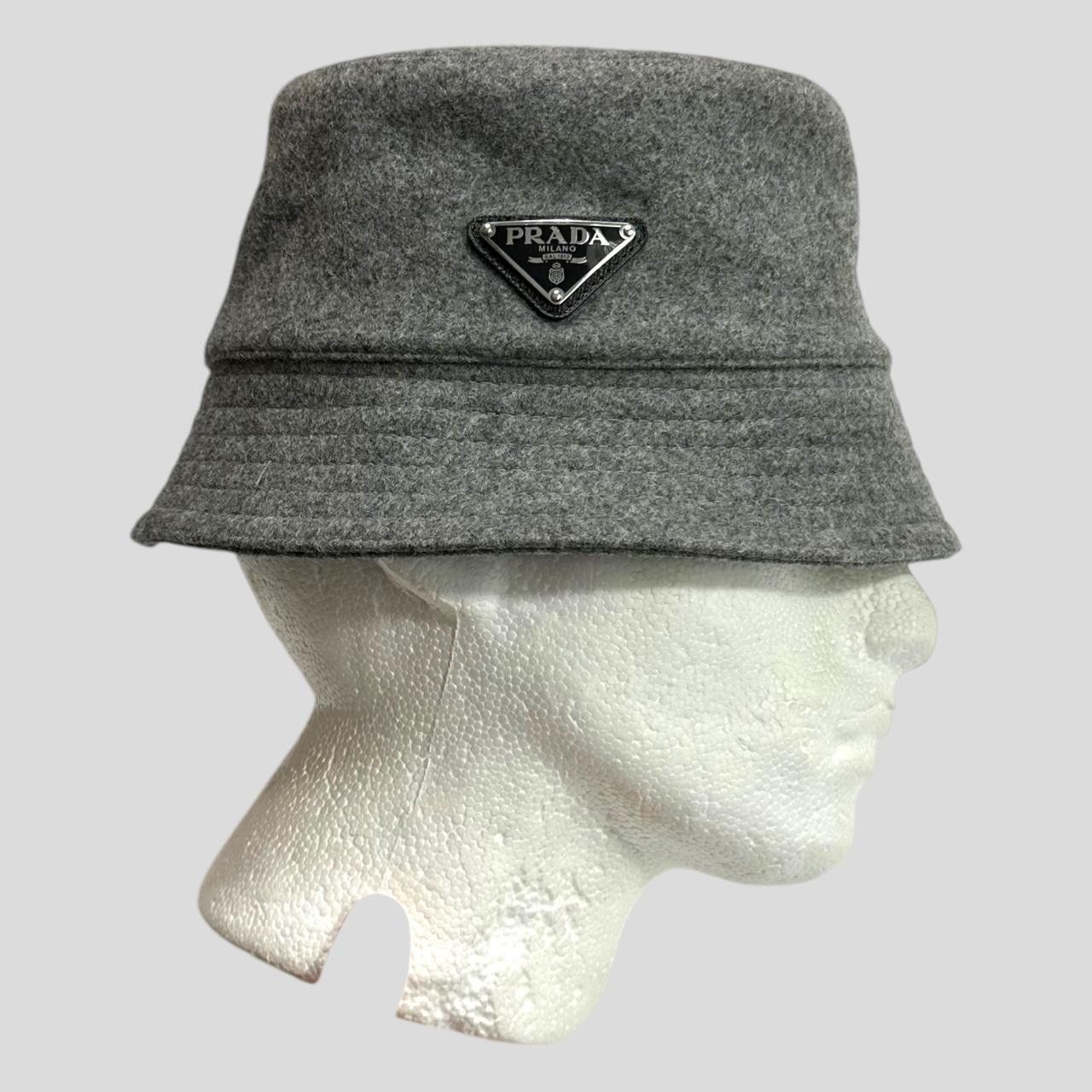 Prada Prada Milano Wool Bucket Hat - M/L Size ONE SIZE - 4 Thumbnail