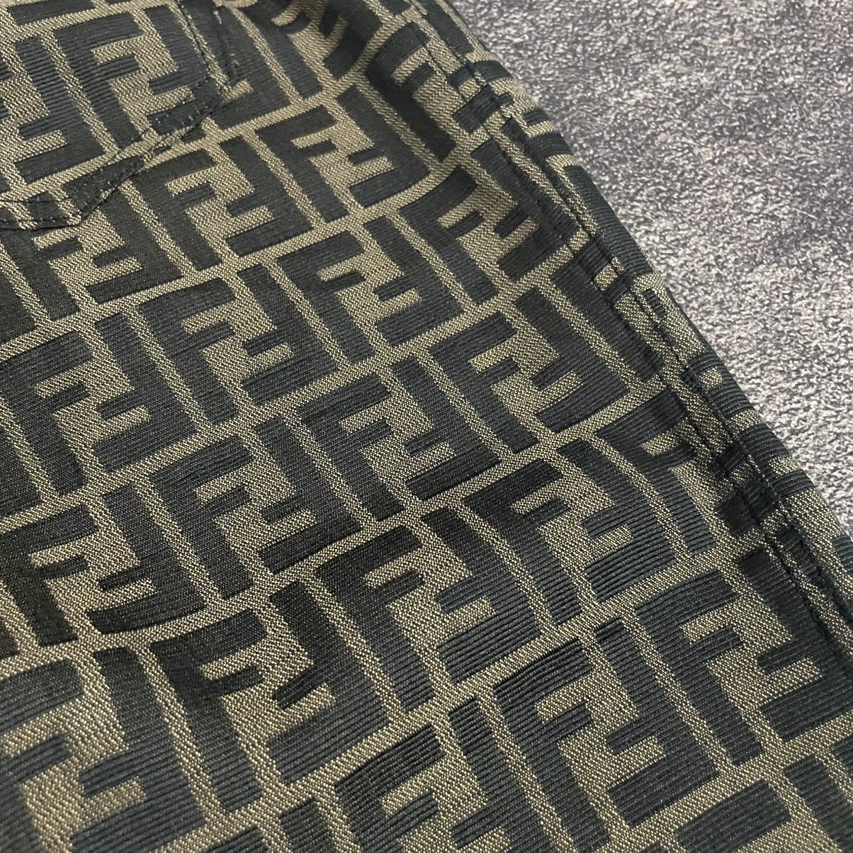Fendi Fendi monogram jeans Size 29" - 4 Thumbnail