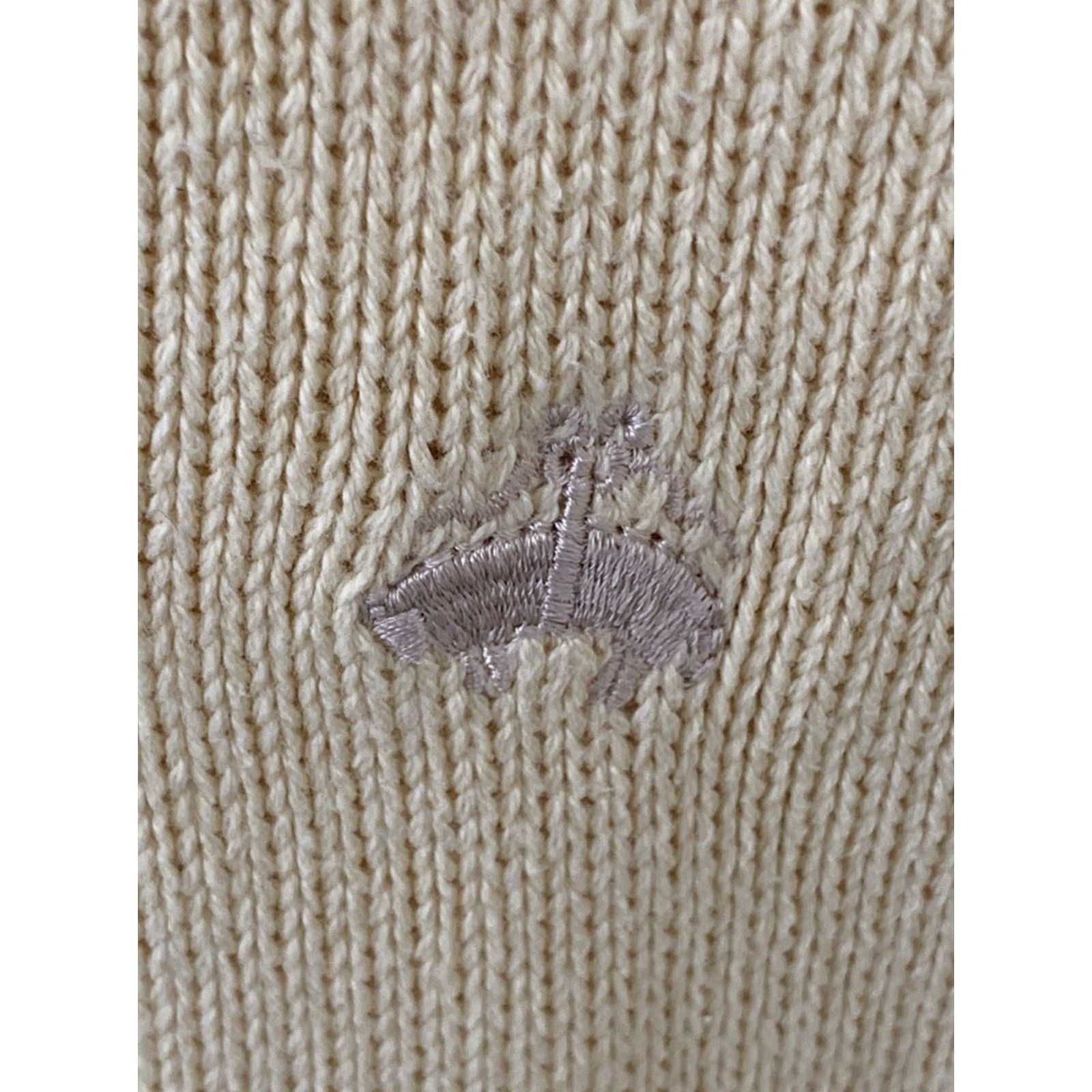 Brooks Brothers VINTAGE Brooks Brothers Mens Long Sleeve V-Neck Sweater Yellow Size Large Classic Preppy Size US L / EU 52-54 / 3 - 4 Thumbnail
