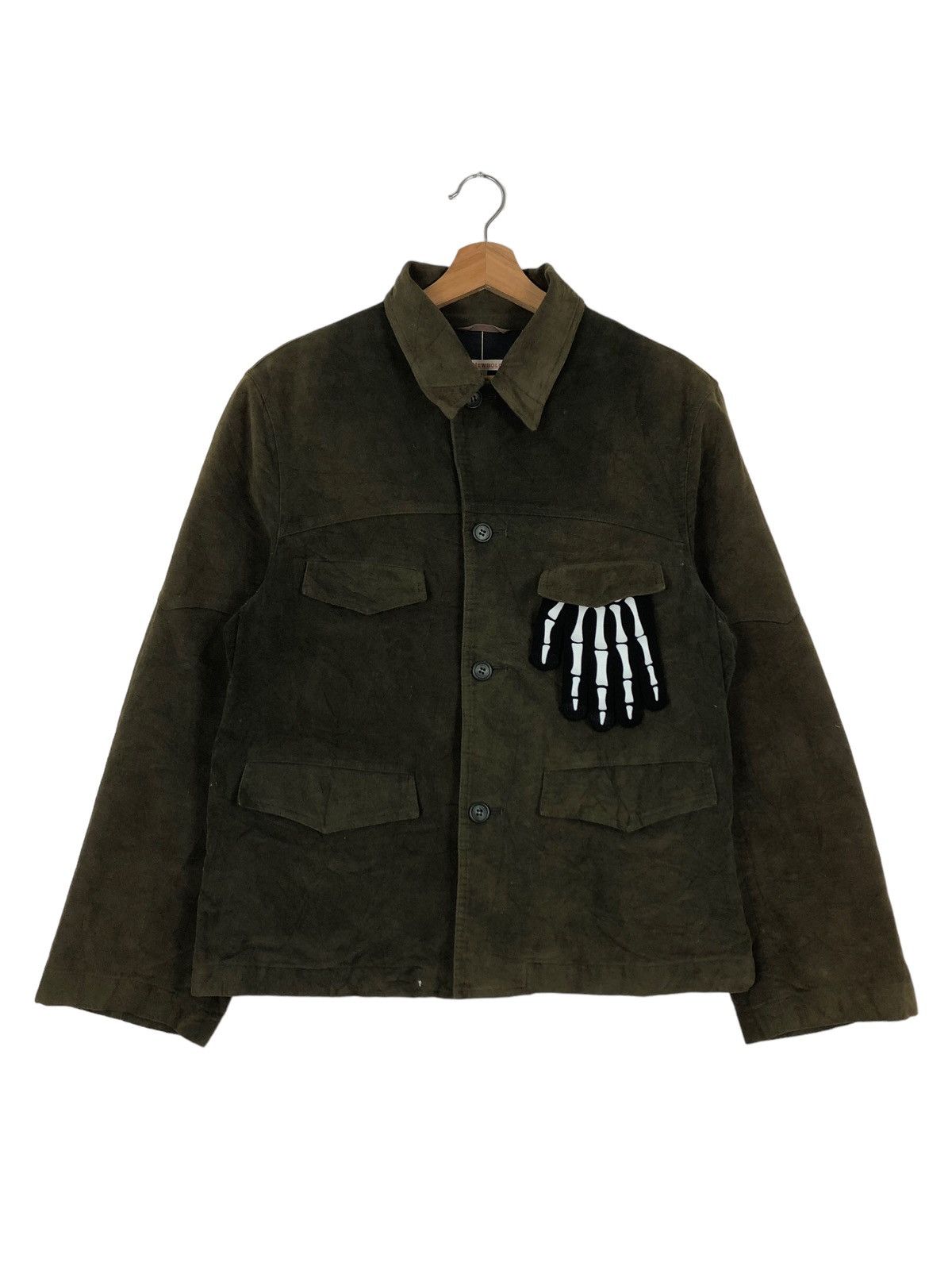 Japanese Brand 🔥VINTAGE CHORE JACKET R.NEWBOLD ROUNDSMAN ISSEY MIYAKE Size US M / EU 48-50 / 2 - 1 Thumbnail