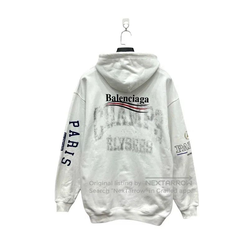 Balenciaga Balenciaga Cola Graffiti Paris Hoodie Size US S / EU 44-46 / 1 - 3 Thumbnail